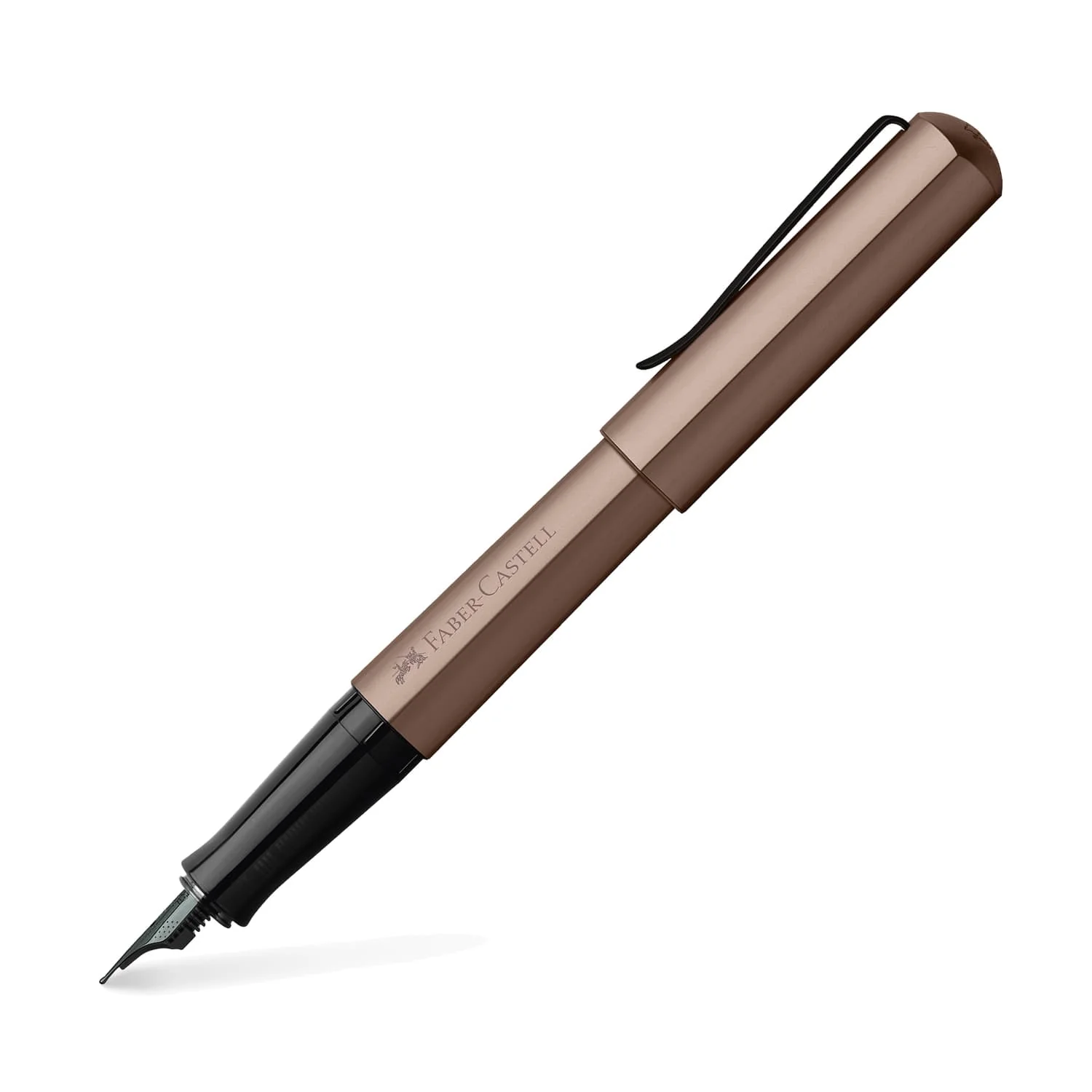 7854-faber-castell-hexo-fountain-pen-in-bronze-1.webp Faber-Castell Hexo Fountain Pen in Bronze