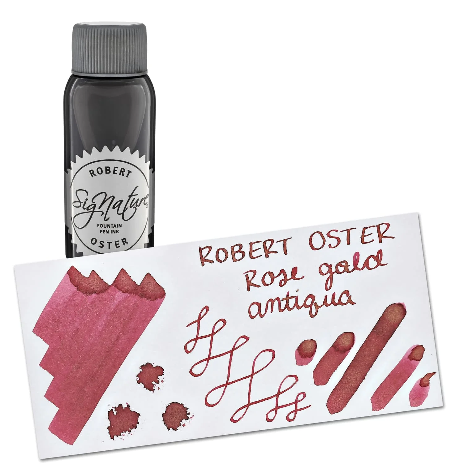7859-robert-oster-shake-n-shimmy-bottled-ink-in-rose-gold-antiqua-50-ml-1.webp Robert Oster Shake ‘N’ Shimmy Bottled Ink in Rose Gold Antiqua - 50 mL
