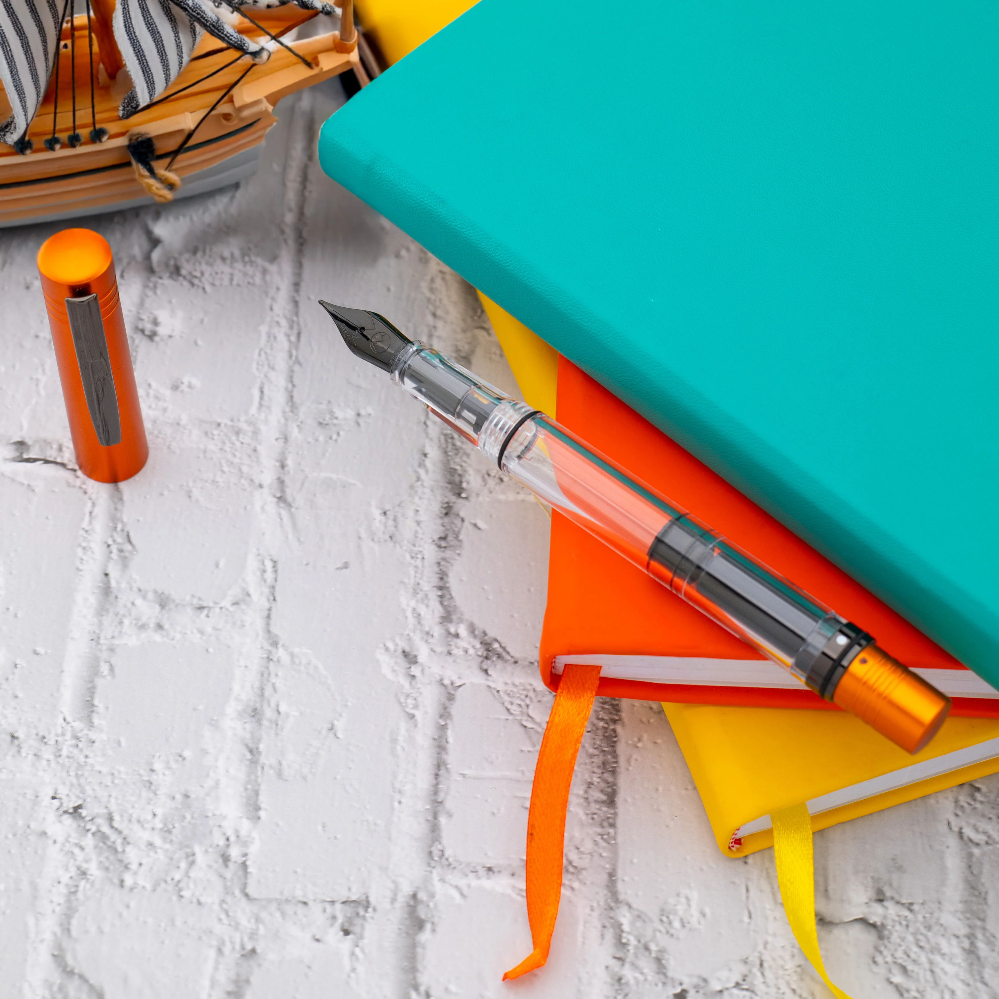 Monteverde USA MP1 Fountain Pen in Foxy Orange