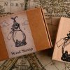 Dominant Industry The Ink Archiving Book Wood Stamp