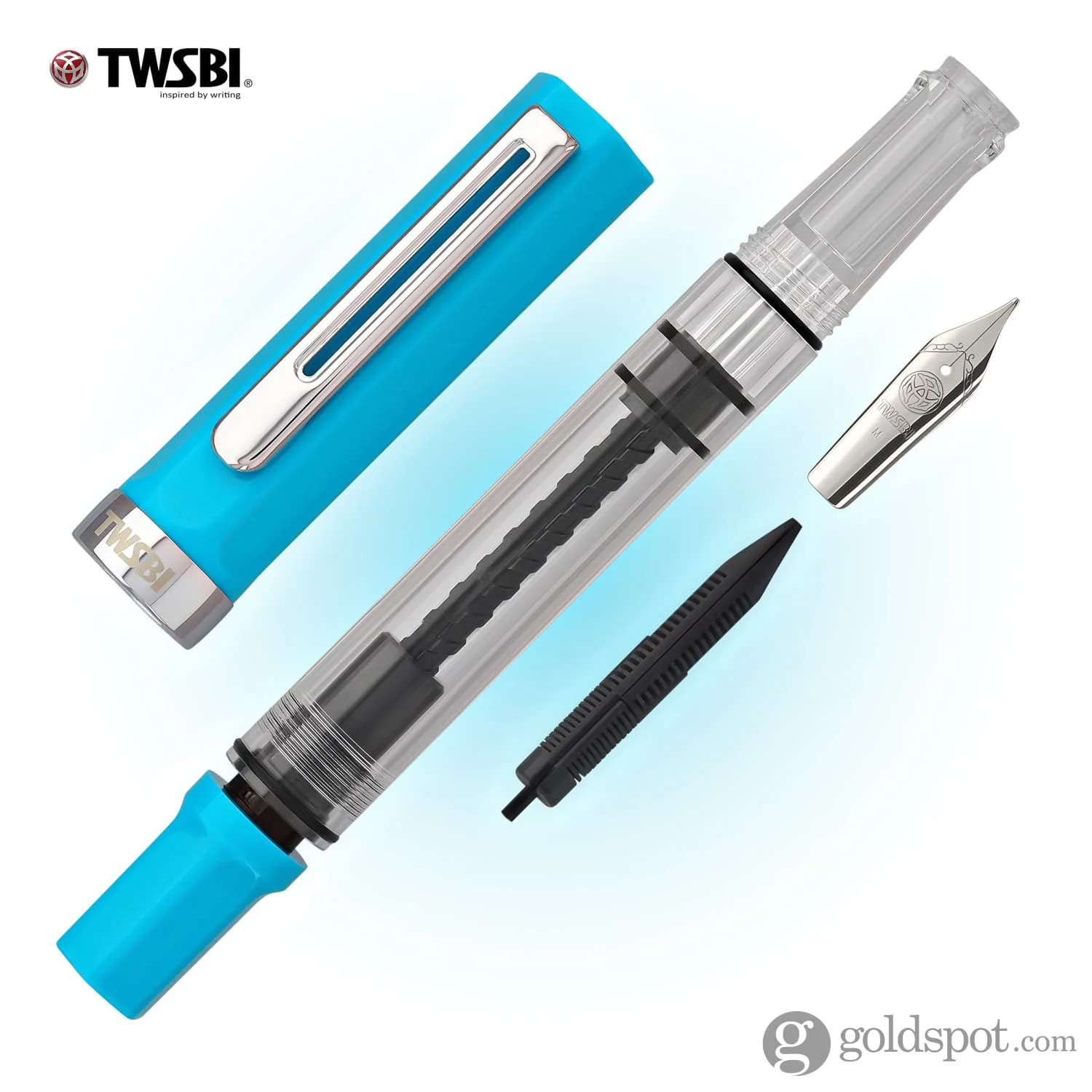 TWSBI Eco Fountain Pen in Cerulean