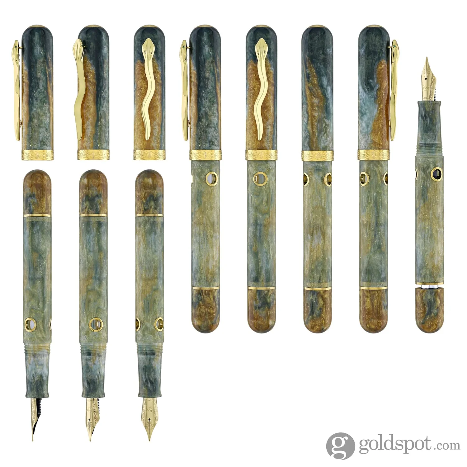 Nahvalur Nautilus Fountain Pen in Year of the Snake