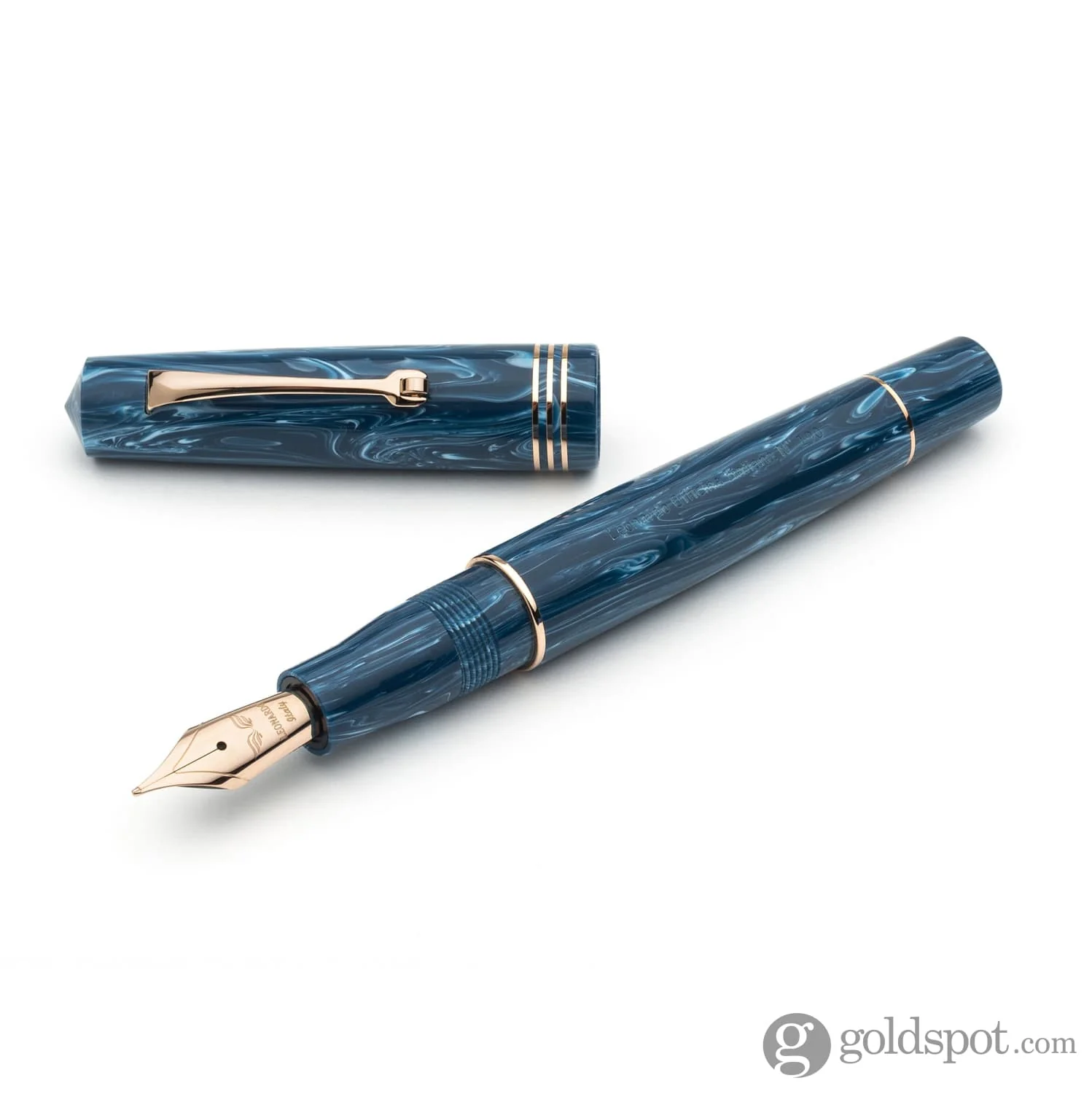 Leonardo Momento Zero Fountain Pen in Blue Positano 2021