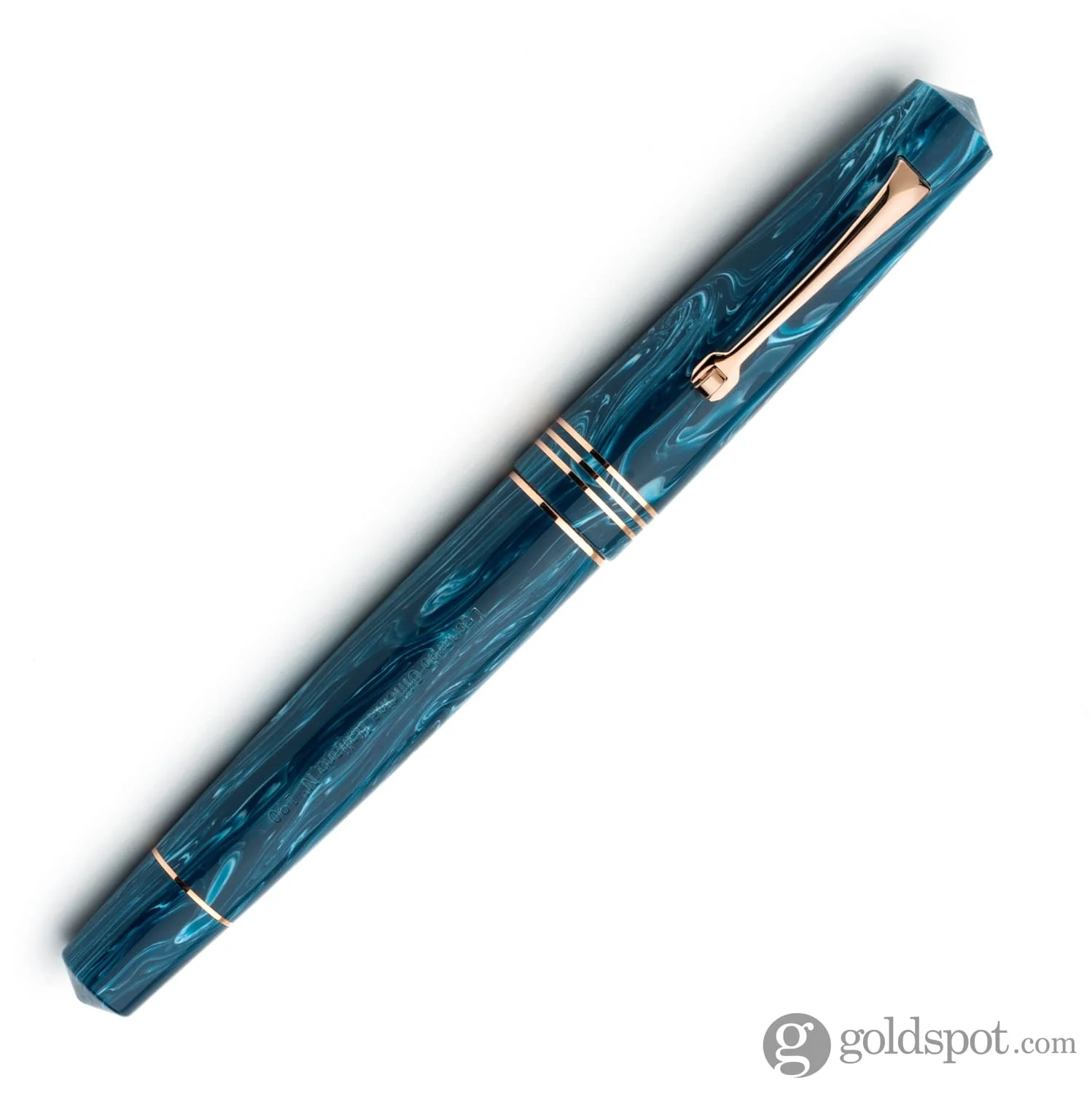 Leonardo Momento Zero Fountain Pen in Blue Positano 2021