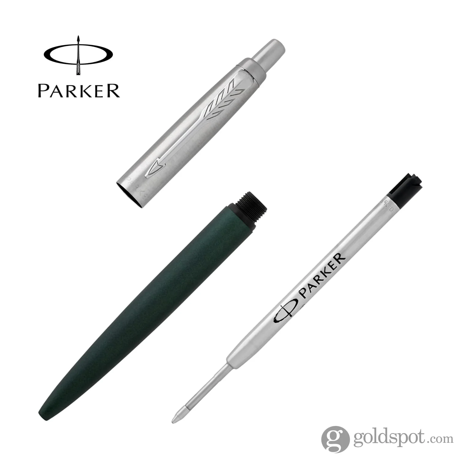 7909-parker-jotter-xl-ballpoint-pen-in-matte-green-4.webp Parker Jotter XL Ballpoint Pen in Matte Green