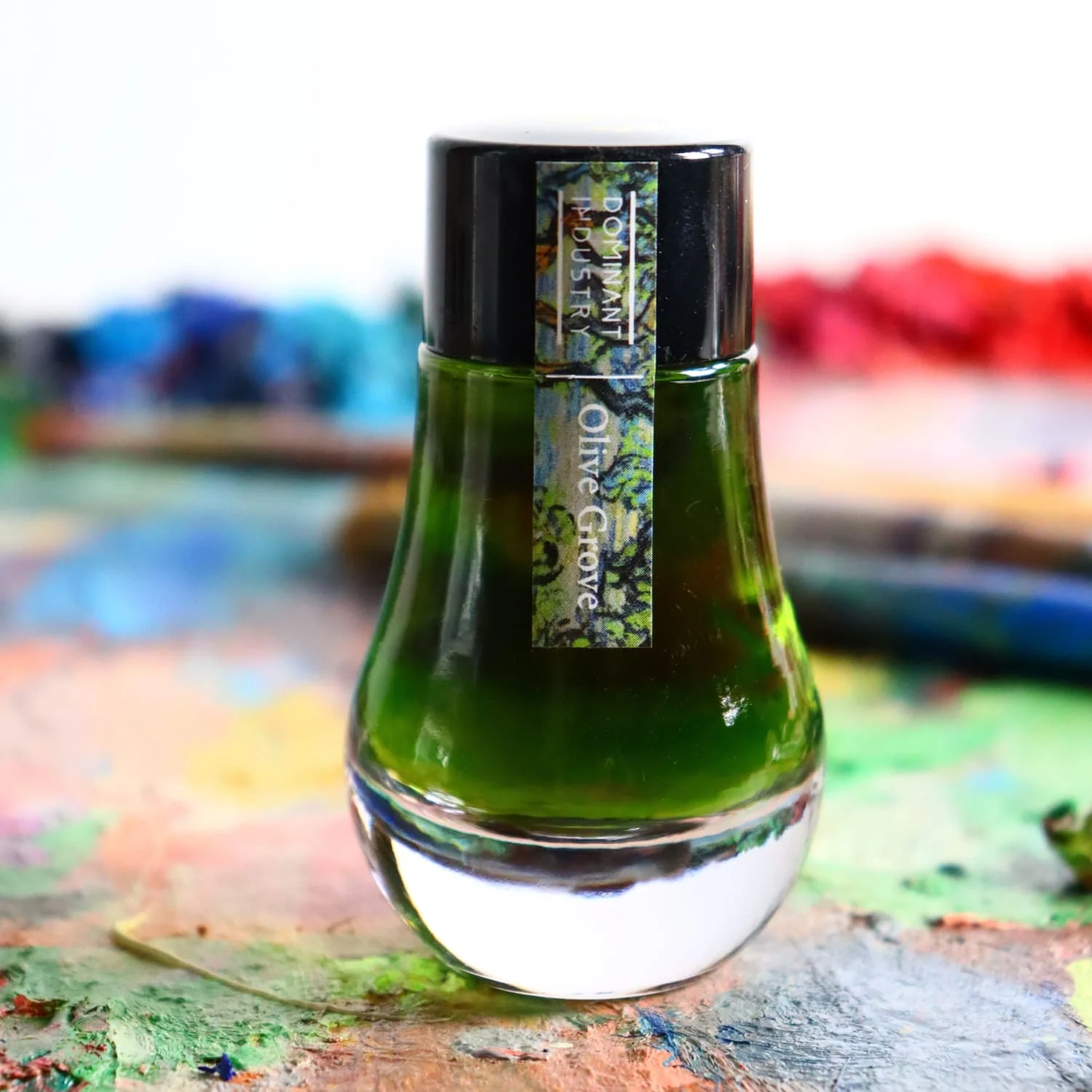 794-dominant-industry-van-gogh-standard-series-bottled-ink-in-olive-green-25ml-1.webp Dominant Industry Van Gogh Standard Series Bottled Ink in Olive Green - 25mL