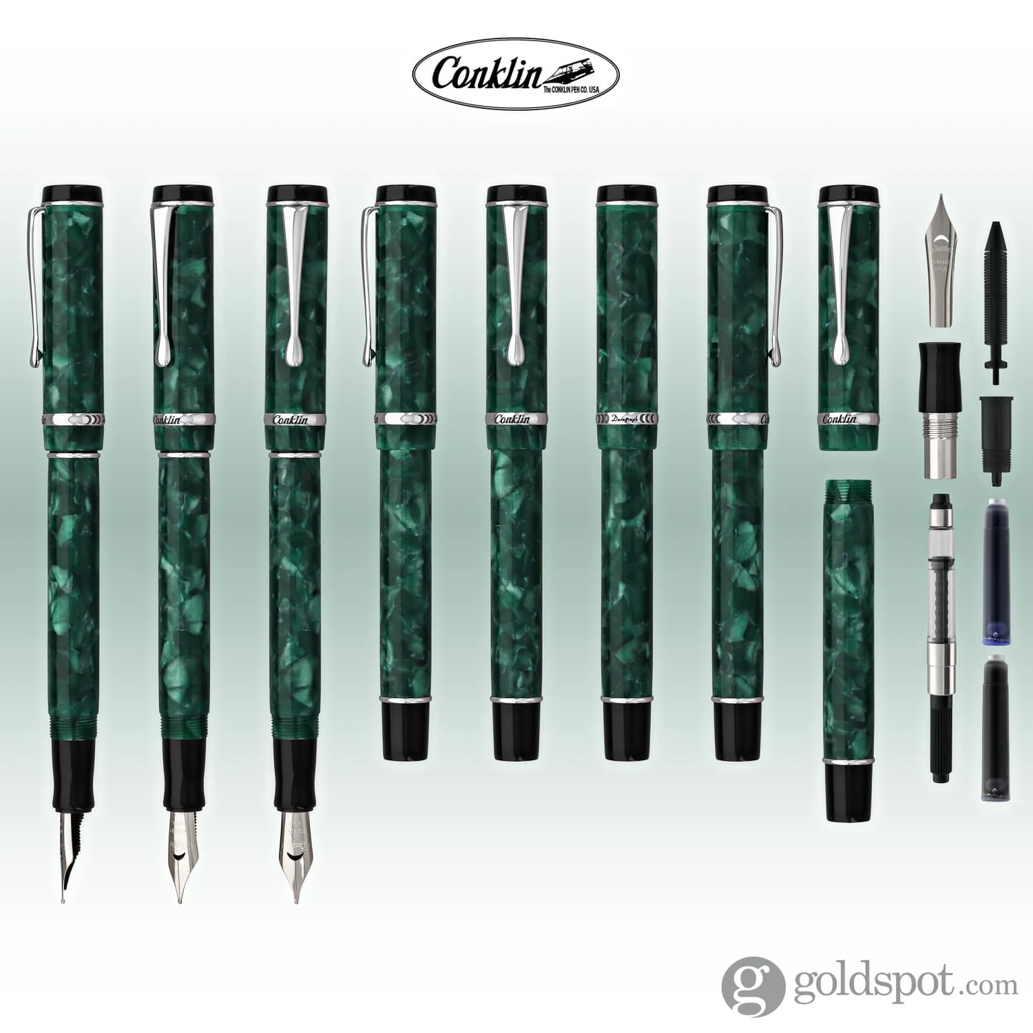 7946-conklin-duragraph-fountain-pen-in-forest-green-8.webp Conklin Duragraph Fountain Pen in Forest Green