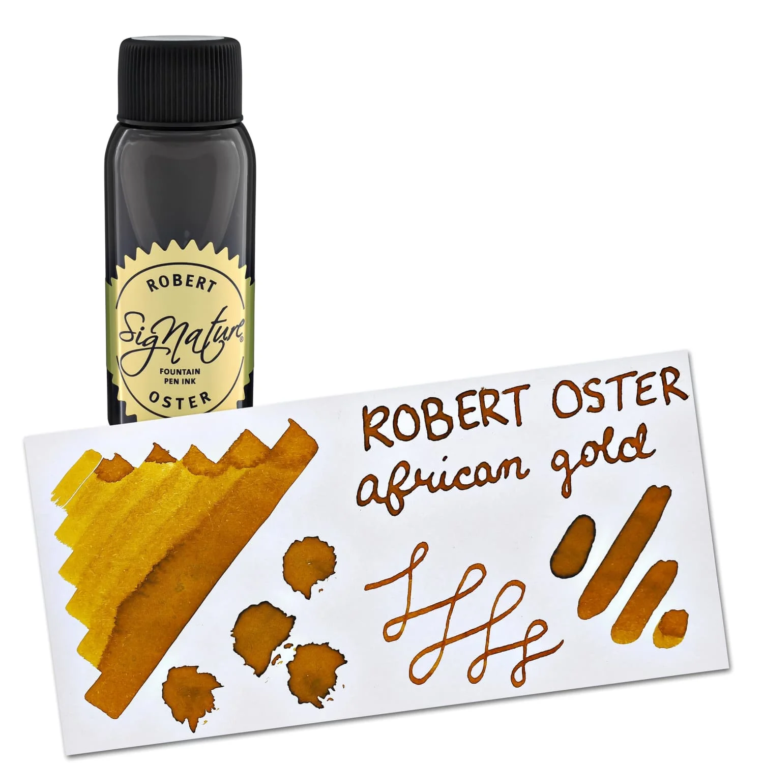 7970-robert-oster-bottled-ink-in-african-gold-50-ml-1.webp Robert Oster Bottled Ink in African Gold - 50 mL