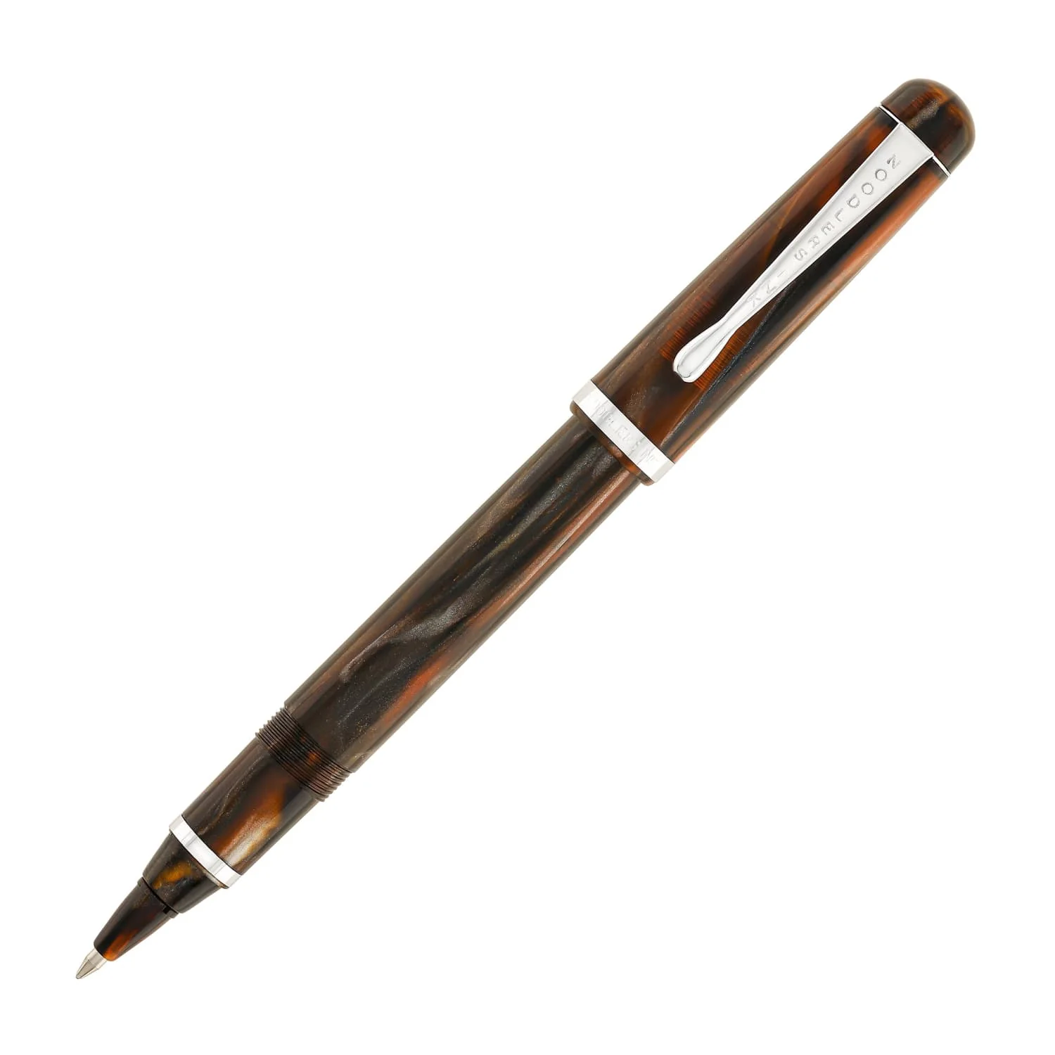 7976-noodler-s-konrad-piston-fill-rollerball-pen-in-galapagos-tortoise-1.webp Noodler's Konrad Piston Fill Rollerball Pen in Galapagos Tortoise