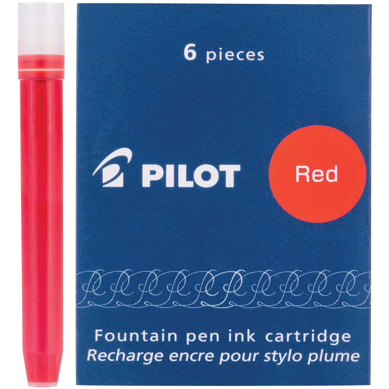 7978-pilot-namiki-ink-cartridge-in-red-pack-of-6-1.jpg Pilot Namiki Ink Cartridge in Red - Pack of 6