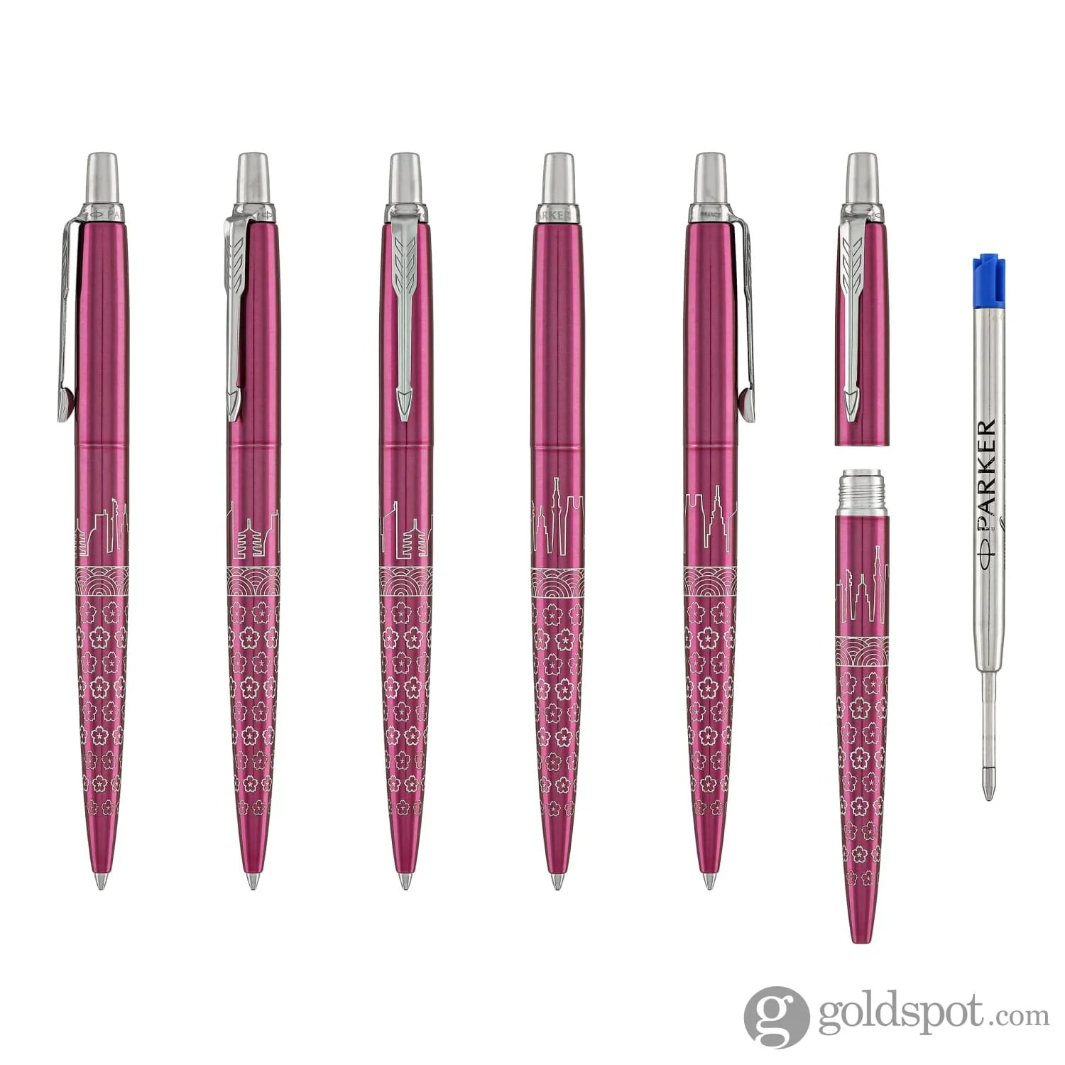 7979-parker-jotter-special-edition-tokyo-ballpoint-pen-in-pink-6.webp Parker Jotter Special Edition Tokyo Ballpoint Pen in Pink