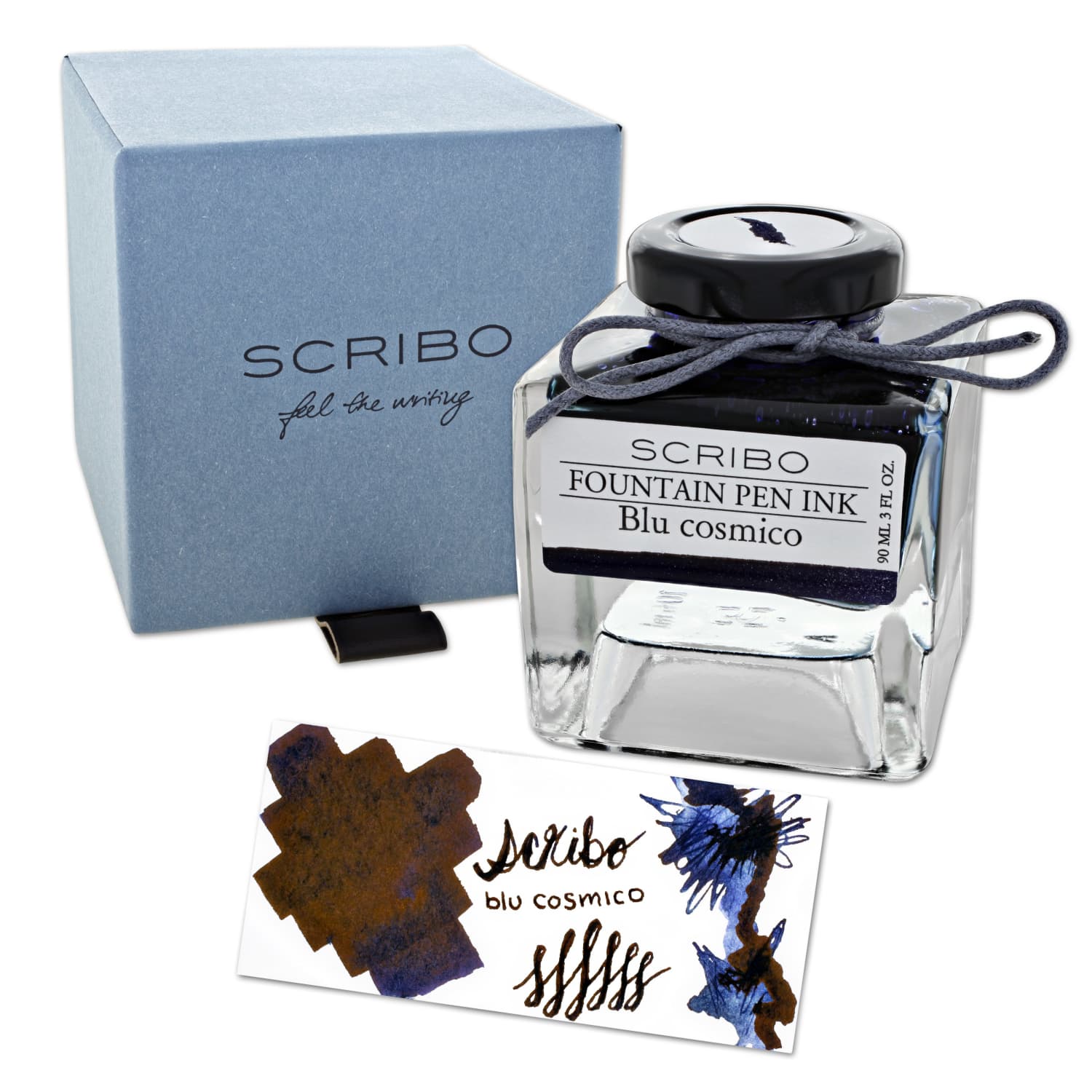 7990-scribo-bottled-ink-in-blu-cosmico-90ml-1.jpg Scribo Bottled Ink in Blu Cosmico - 90mL