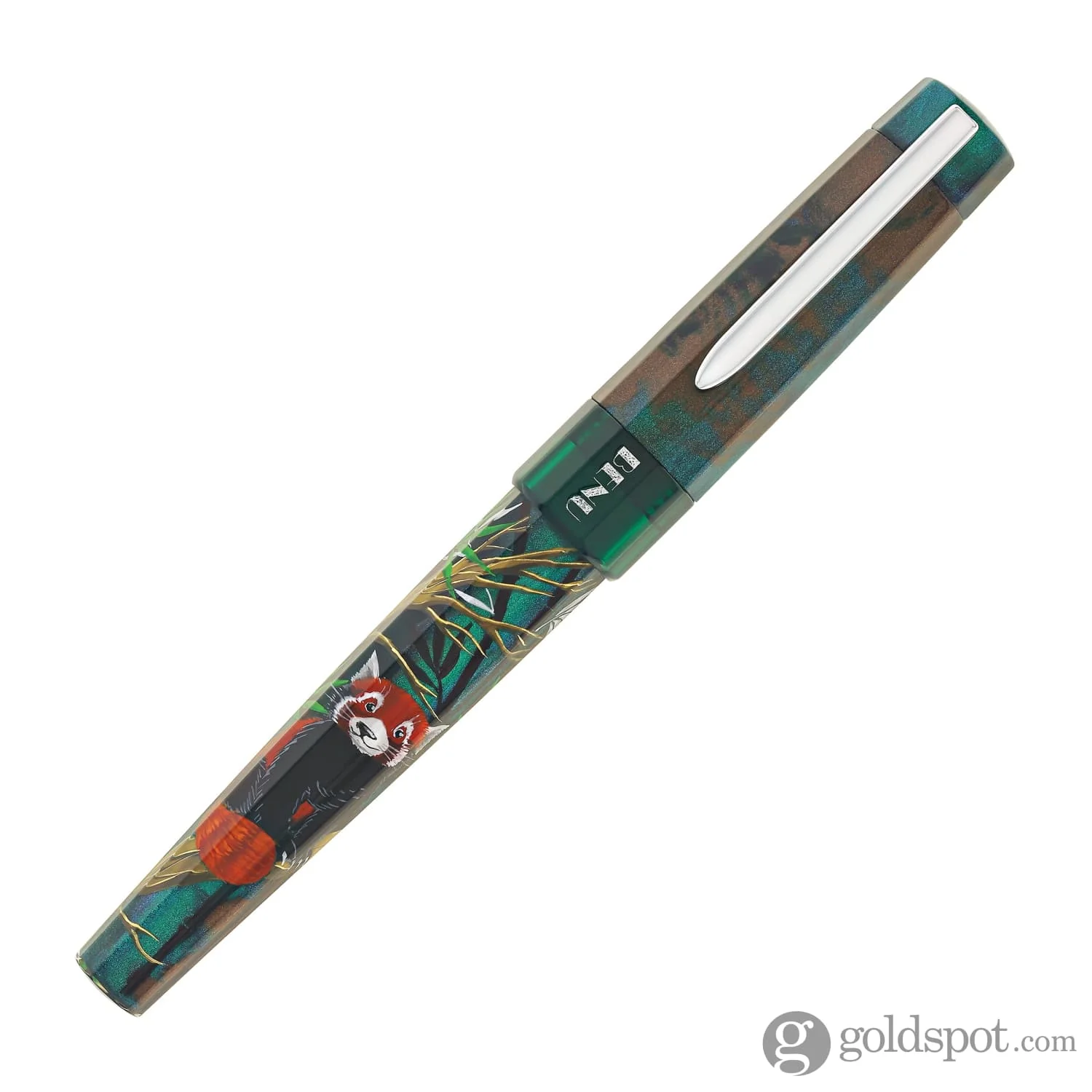 Benu Euphoria Handpainted Fountain Pen in Red Panda