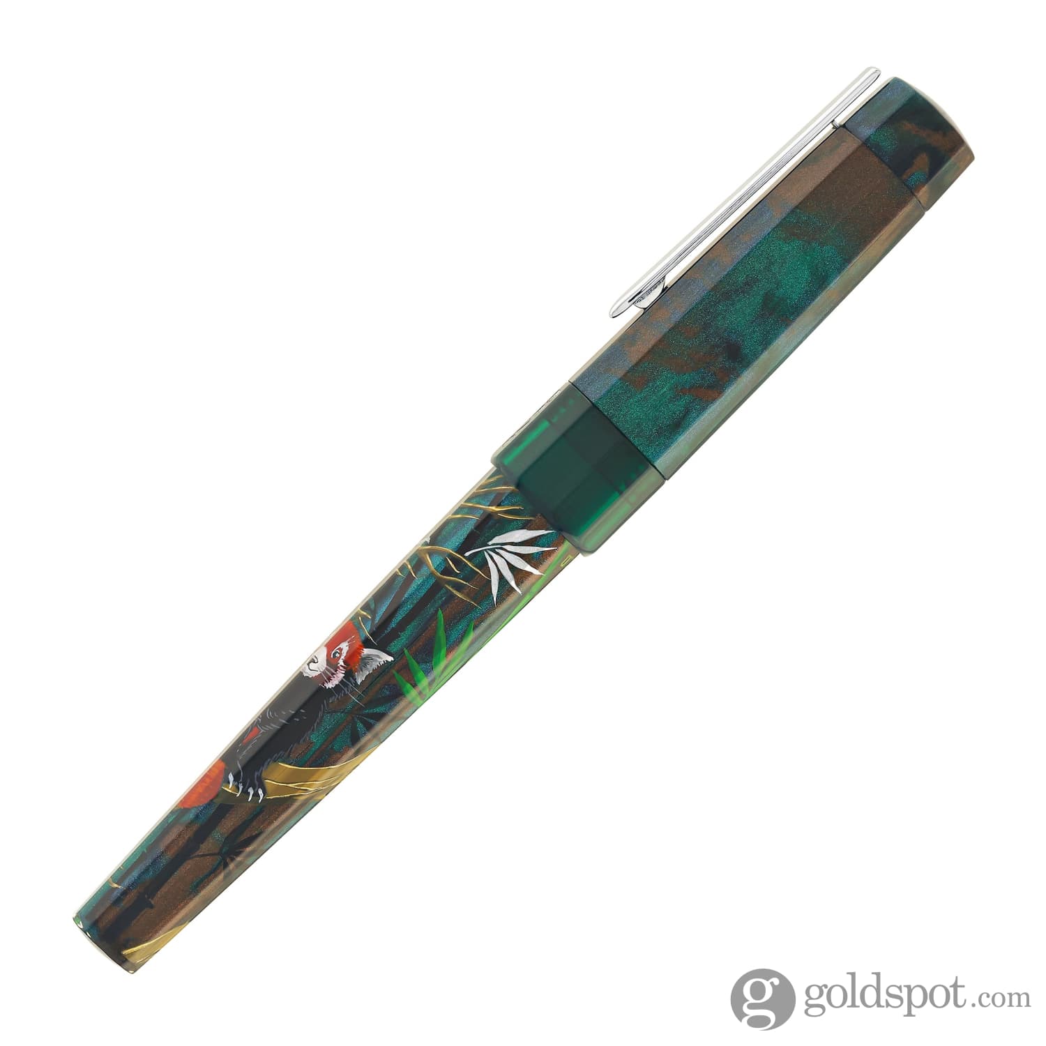 Benu Euphoria Handpainted Fountain Pen in Red Panda