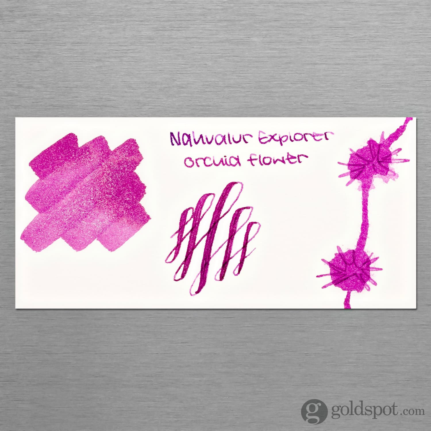 8019-nahvalur-explorer-bottled-ink-in-orchid-flower-20ml-3.jpg Nahvalur Explorer Bottled Ink in Orchid Flower - 20mL
