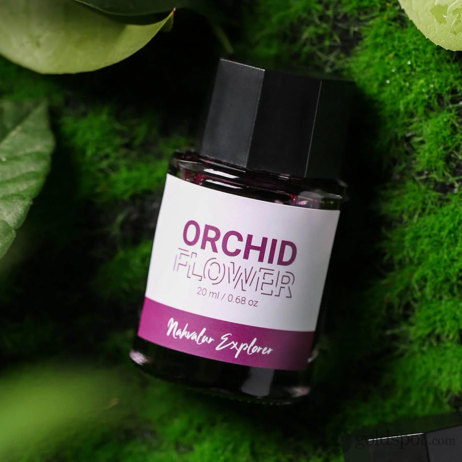 8019-nahvalur-explorer-bottled-ink-in-orchid-flower-20ml-4.webp Nahvalur Explorer Bottled Ink in Orchid Flower - 20mL