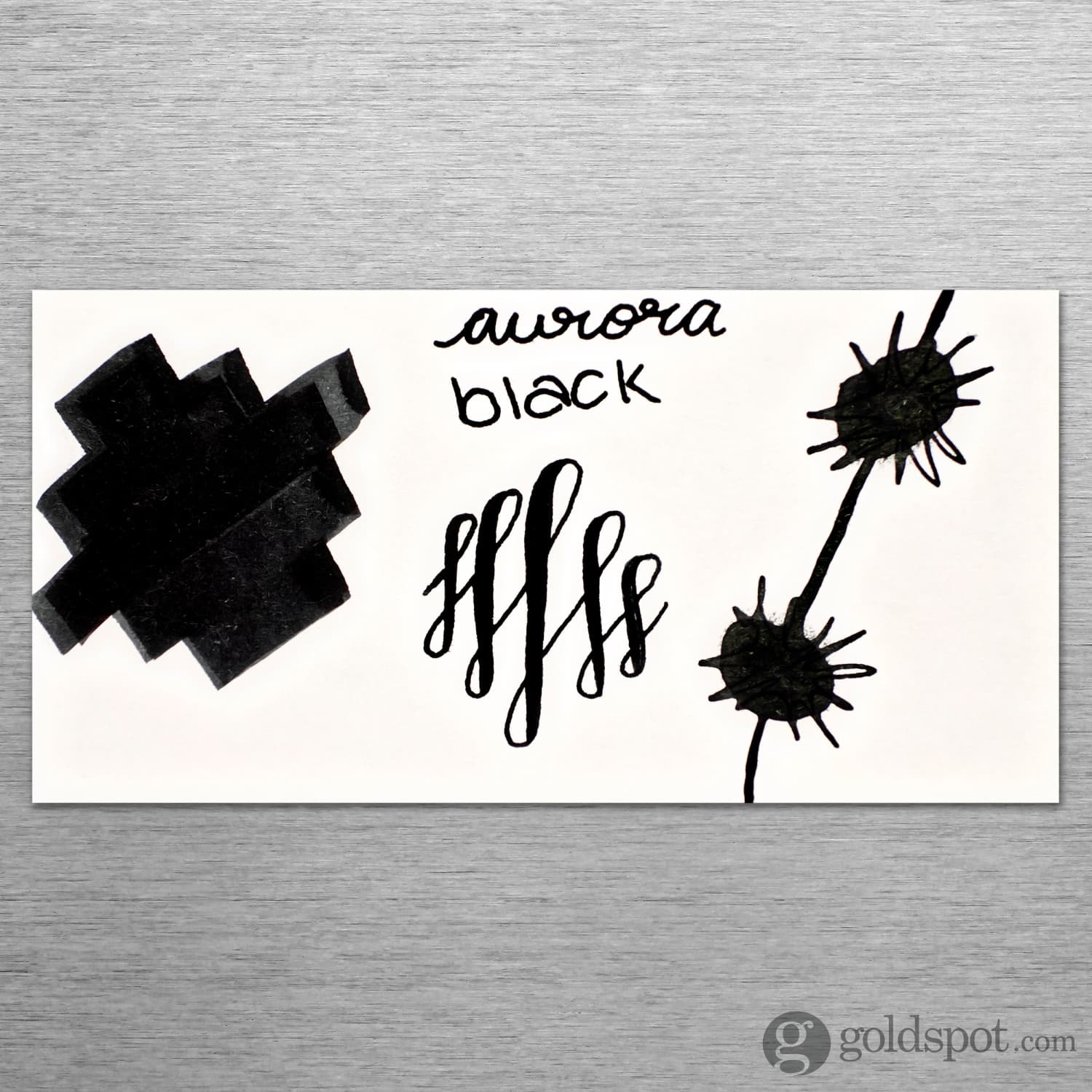Aurora Bottled Ink in Black - 45 mL