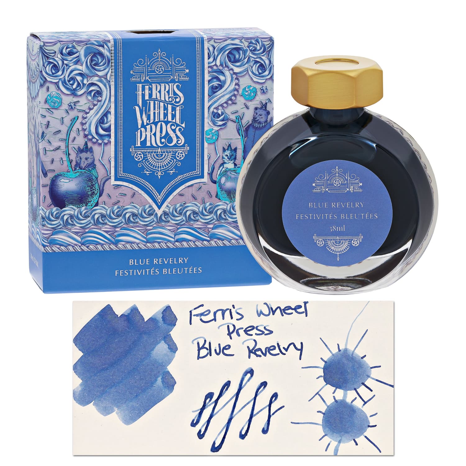 805-ferris-wheel-press-bottled-ink-in-blue-revelry-38-ml-1.jpg Ferris Wheel Press Bottled Ink in Blue Revelry - 38 mL
