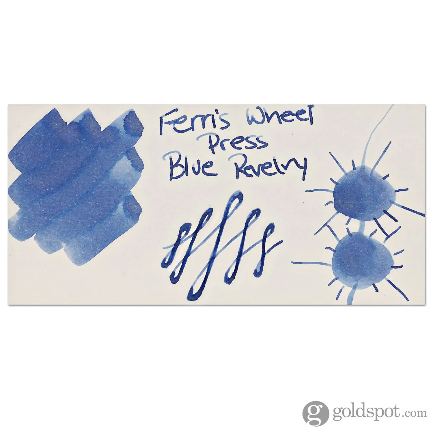 Ferris Wheel Press Bottled Ink in Blue Revelry - 38 mL