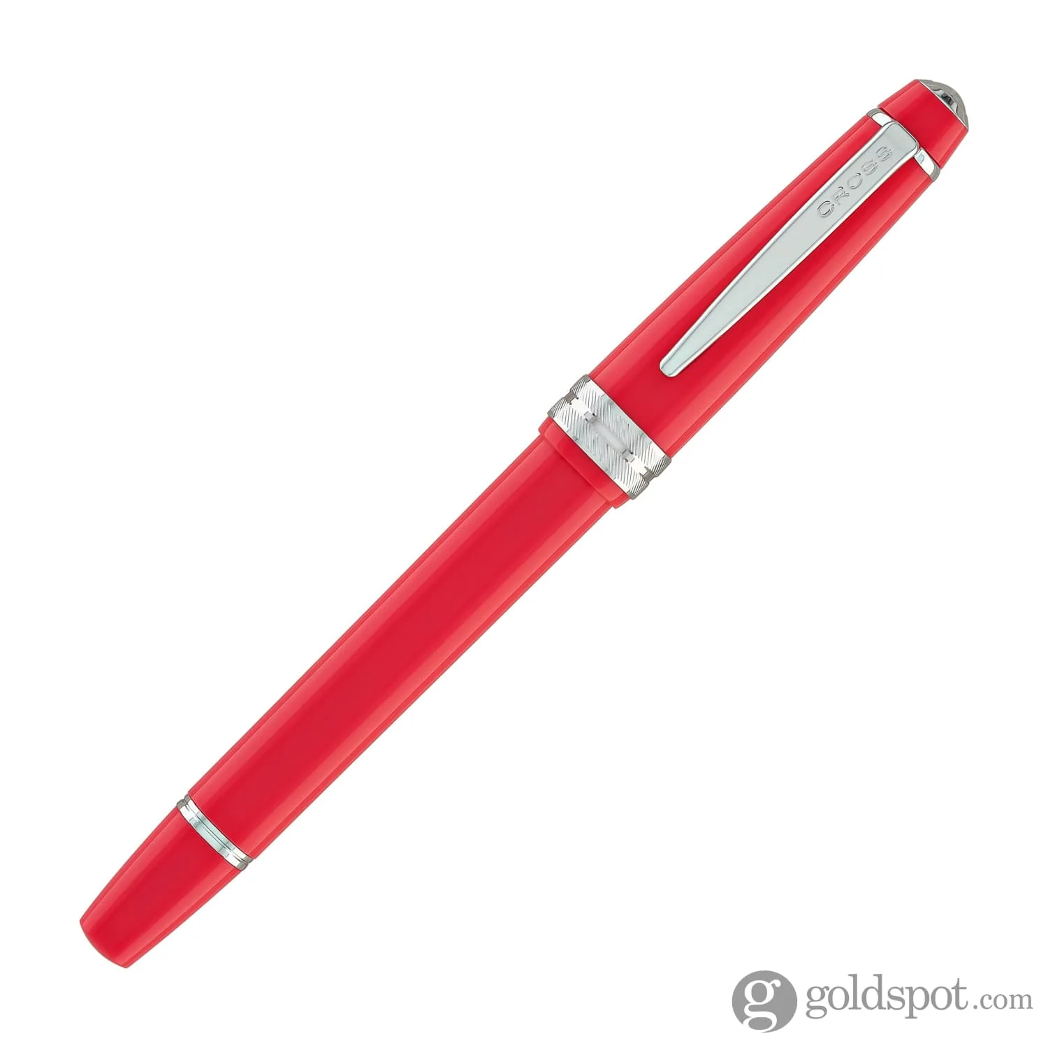 Cross Bailey Light Fountain Pen in Polished Coral Resin