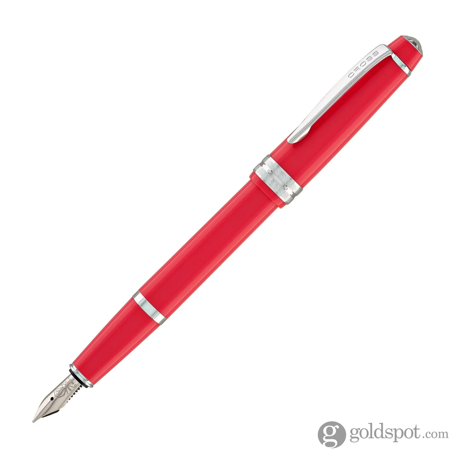 Cross Bailey Light Fountain Pen in Polished Coral Resin