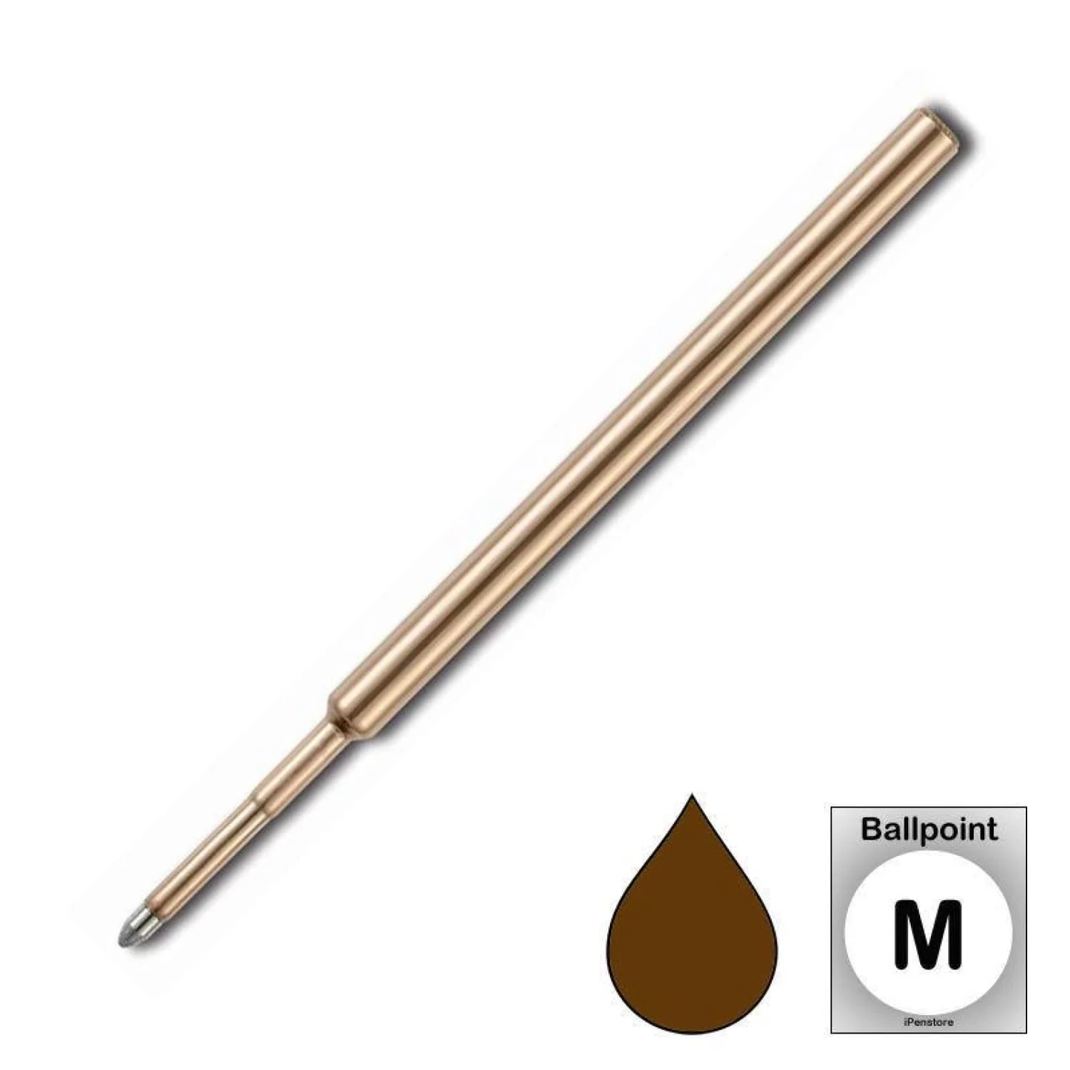 8091-fisher-space-ballpoint-pen-refill-in-brown-medium-point-1.webp Fisher Space Ballpoint Pen Refill in Brown - Medium Point