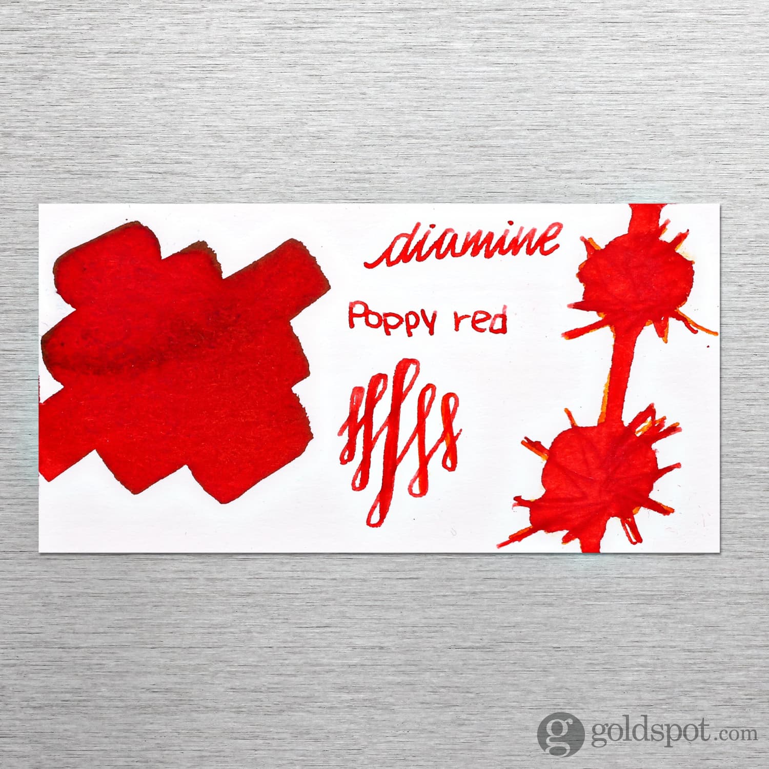 8099-diamine-bottled-ink-in-poppy-red-2.jpg Diamine Bottled Ink in Poppy Red