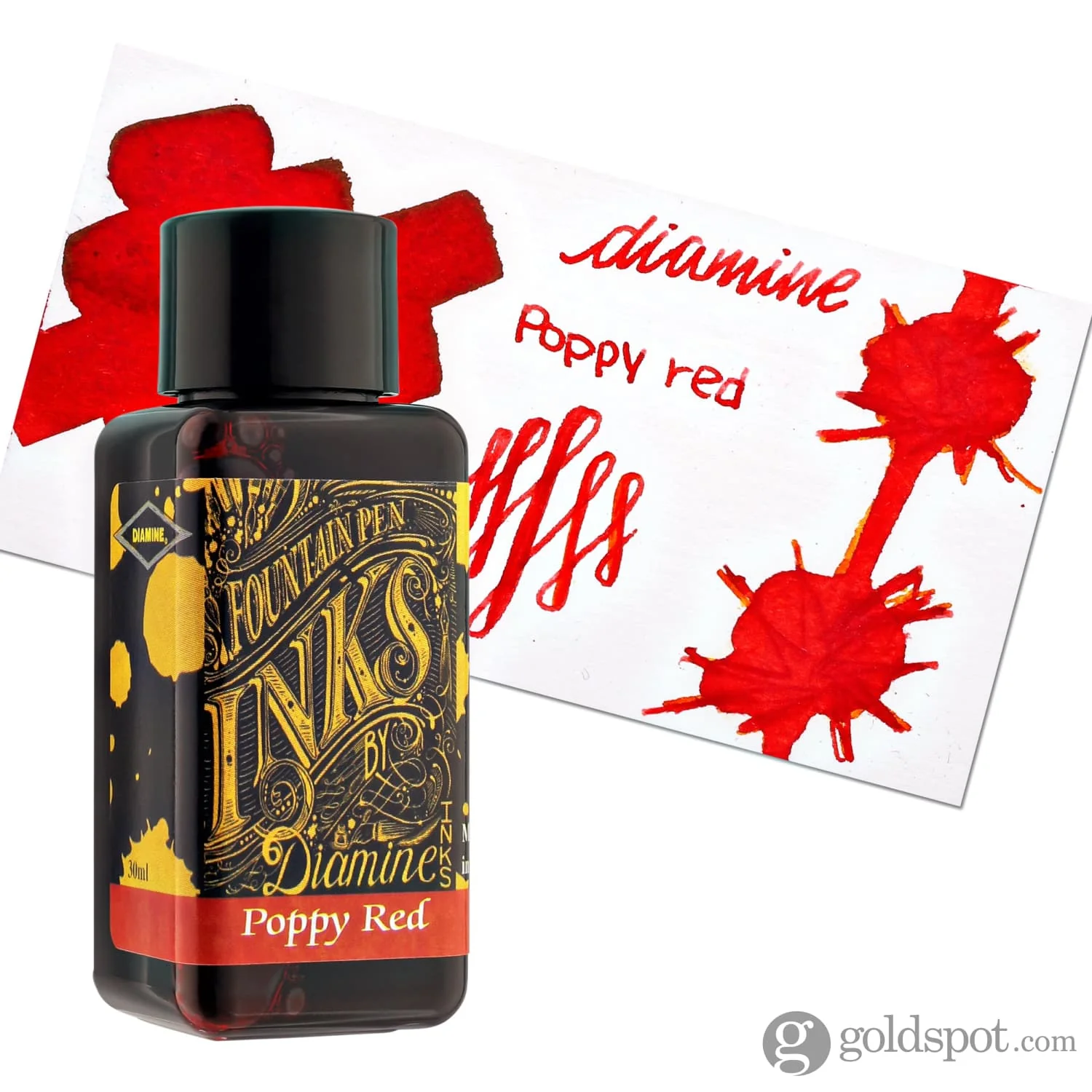 8099-diamine-bottled-ink-in-poppy-red-5.webp Diamine Bottled Ink in Poppy Red