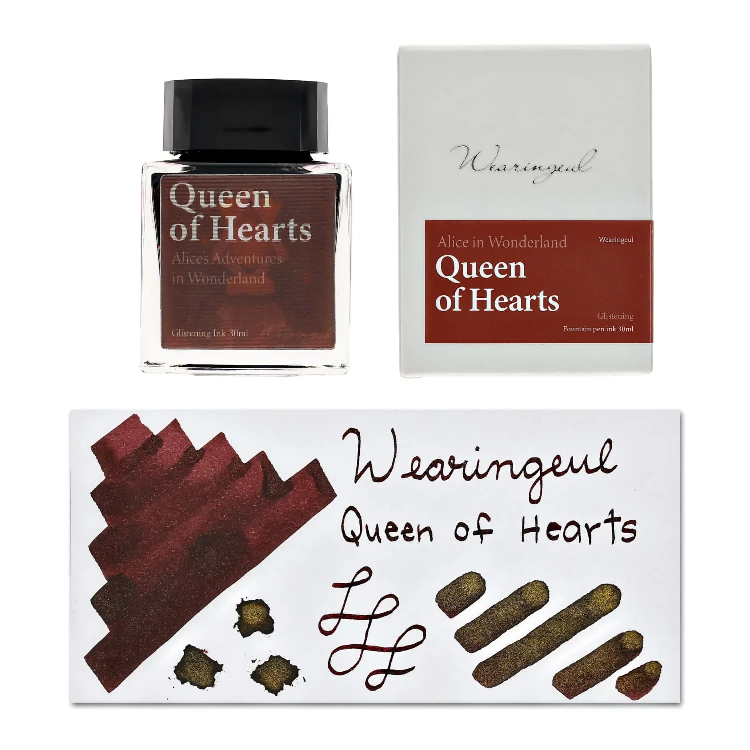 8102-wearingeul-alice-in-wonderland-ink-in-queen-of-hearts-30ml-1.webp Wearingeul Alice in Wonderland Ink in Queen of Hearts - 30mL