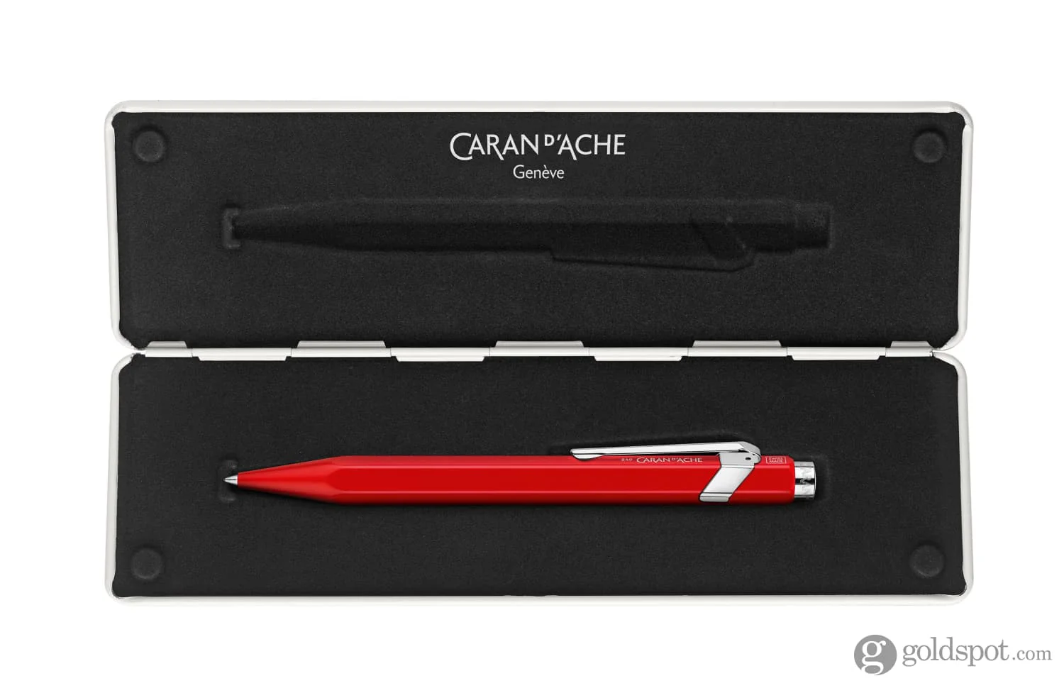8106-caran-d-ache-849-rollerball-pen-in-red-with-slimpack-5.webp Caran d'Ache 849 Rollerball Pen in Red with Slimpack