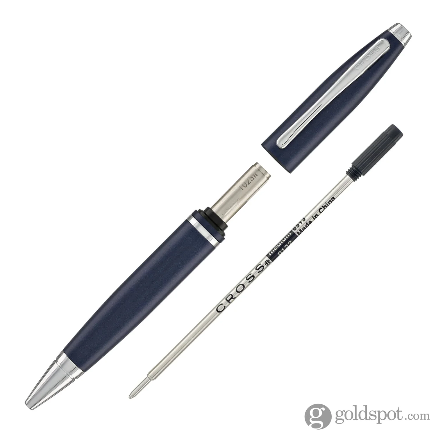 8113-cross-calais-ballpoint-pen-in-matte-metallic-midnight-blue-5.webp Cross Calais Ballpoint Pen in Matte Metallic Midnight Blue