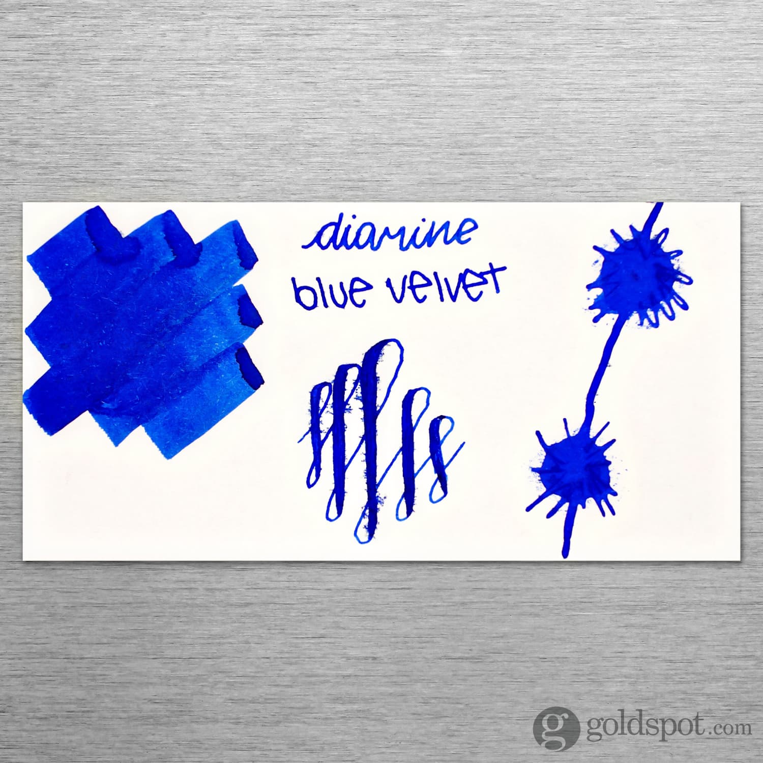 Diamine 150th Anniversary Bottled Ink in Blue Velvet - 40 mL