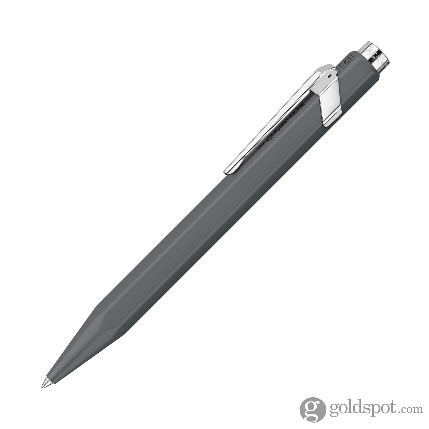 8146-caran-d-ache-849-rollerball-pen-in-grey-with-slimpack-2.webp Caran d'Ache 849 Rollerball Pen in Grey with Slimpack