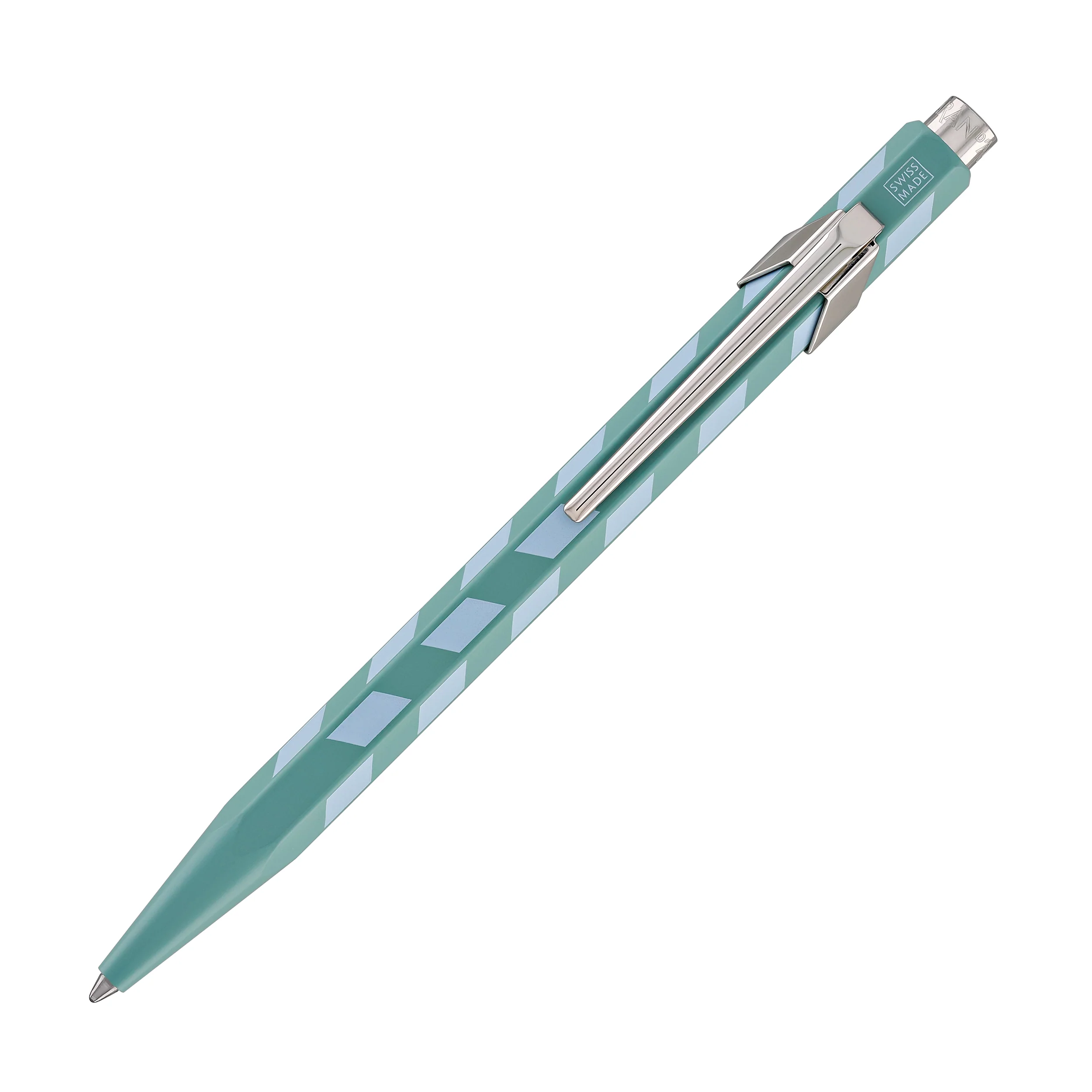 819-caran-d-ache-849-mosaic-ballpoint-pen-in-water-green-2.webp Caran d'Ache 849 Mosaic Ballpoint Pen in Water Green