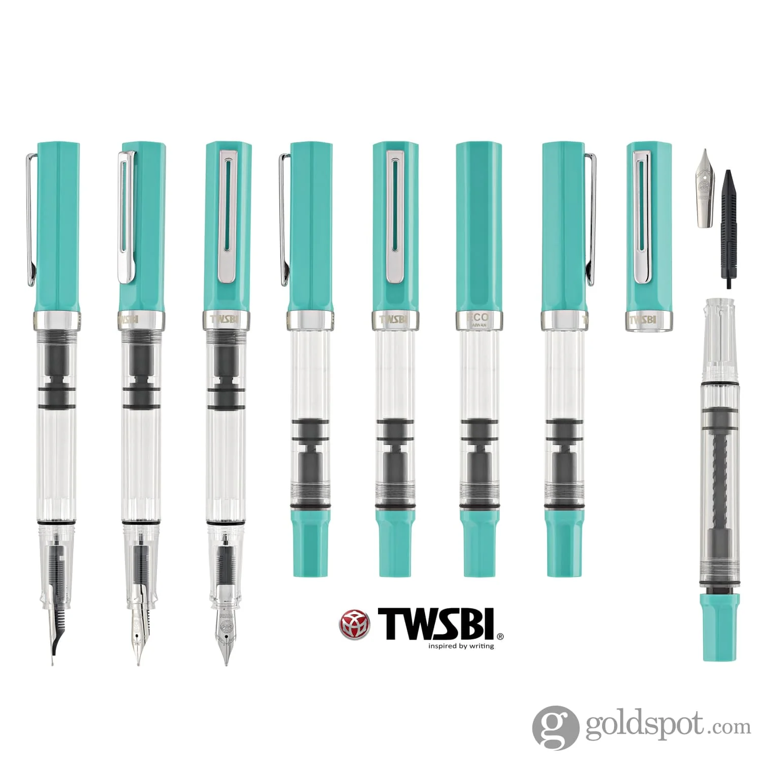 8192-twsbi-eco-fountain-pen-in-persian-green-8.webp TWSBI Eco Fountain Pen in Persian Green