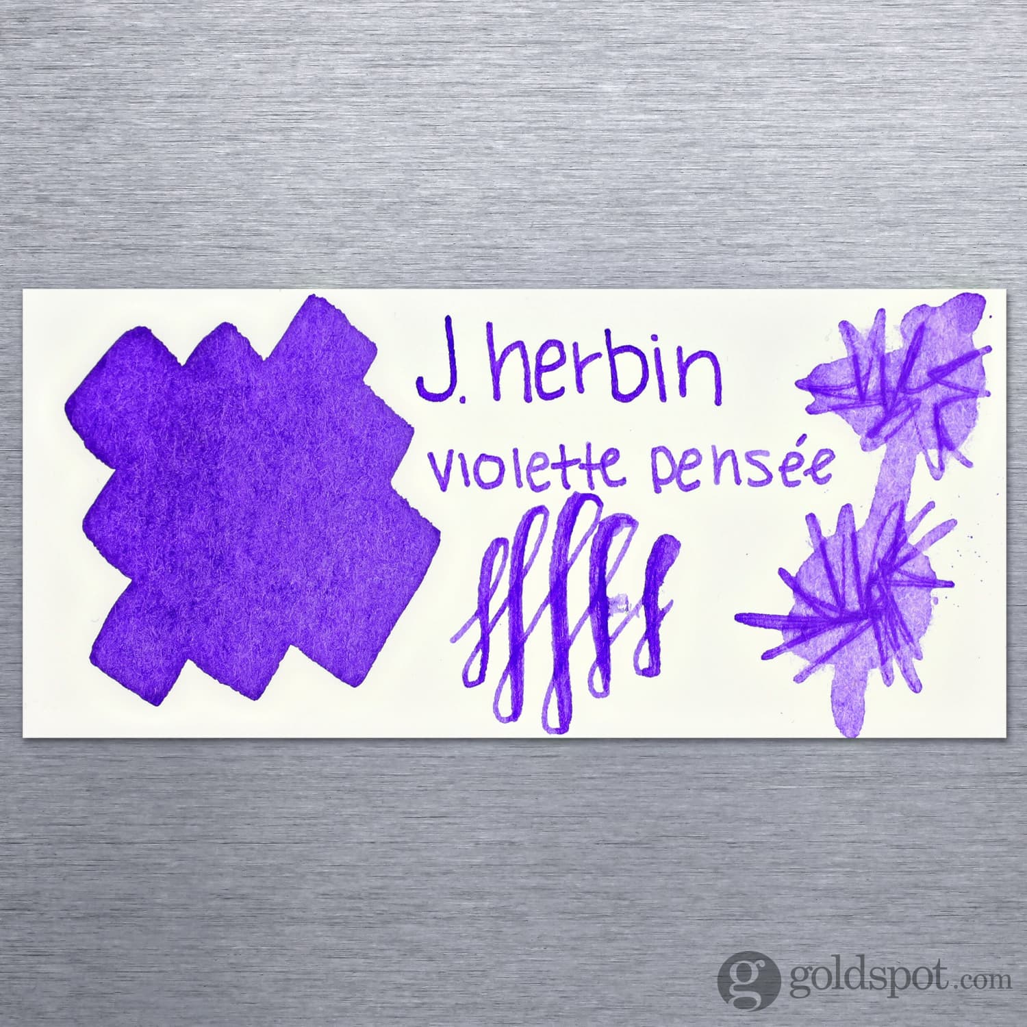 8198-j.-herbin-violette-pensee-pensive-violet-bottled-fountain-pen-ink-and-cartidges-2.jpg J. Herbin Violette Pensée (Pensive Violet) Bottled Fountain Pen Ink and Cartidges