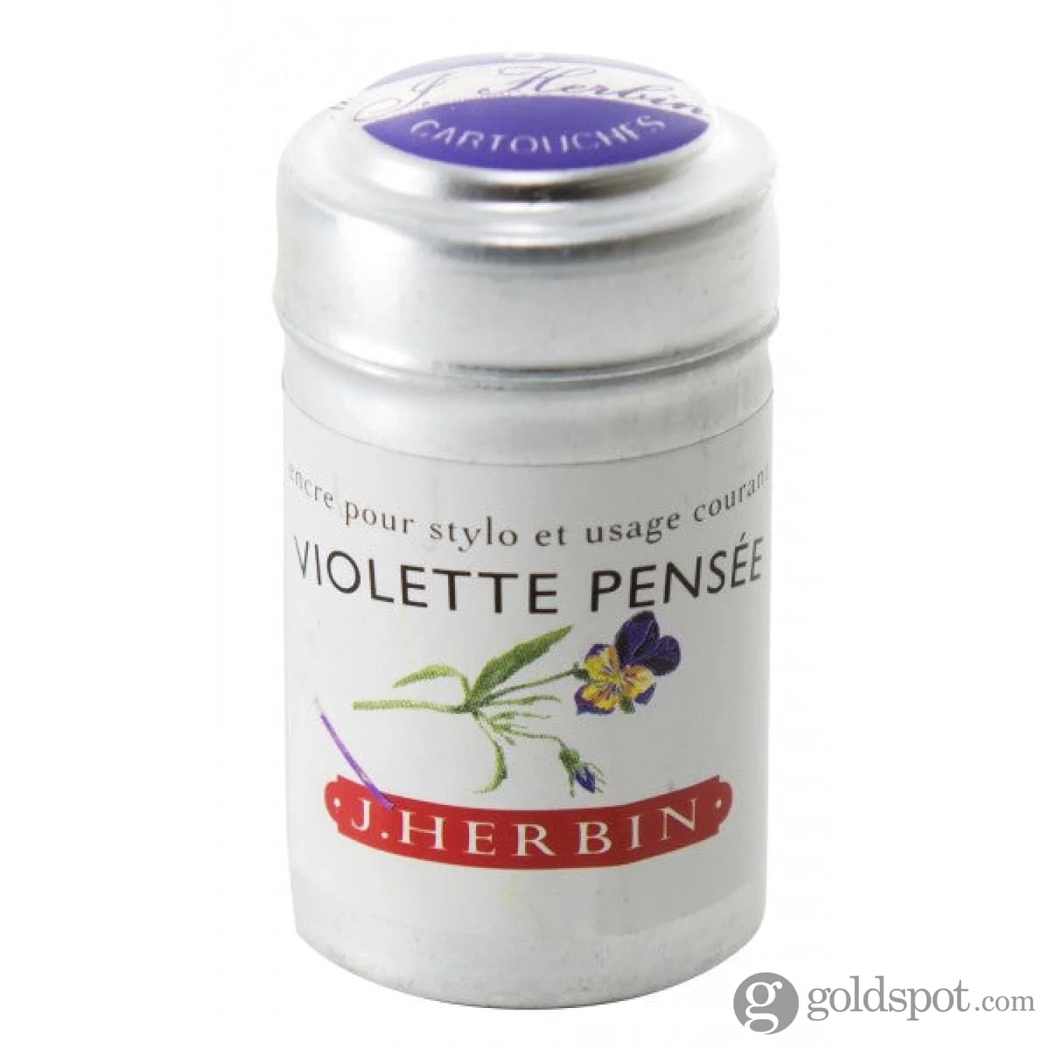 8198-j.-herbin-violette-pensee-pensive-violet-bottled-fountain-pen-ink-and-cartidges-4.webp J. Herbin Violette Pensée (Pensive Violet) Bottled Fountain Pen Ink and Cartidges