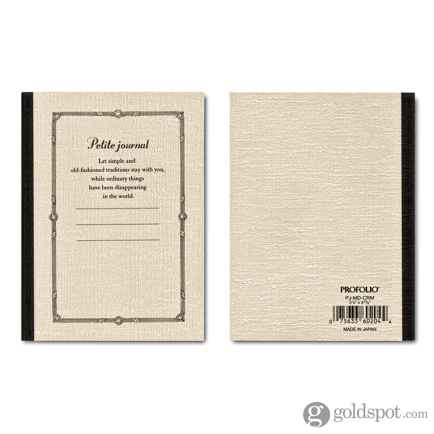 8214-itoya-profolio-petite-journal-in-cream-b7-3.jpg Itoya Profolio Petite Journal in Cream - B7