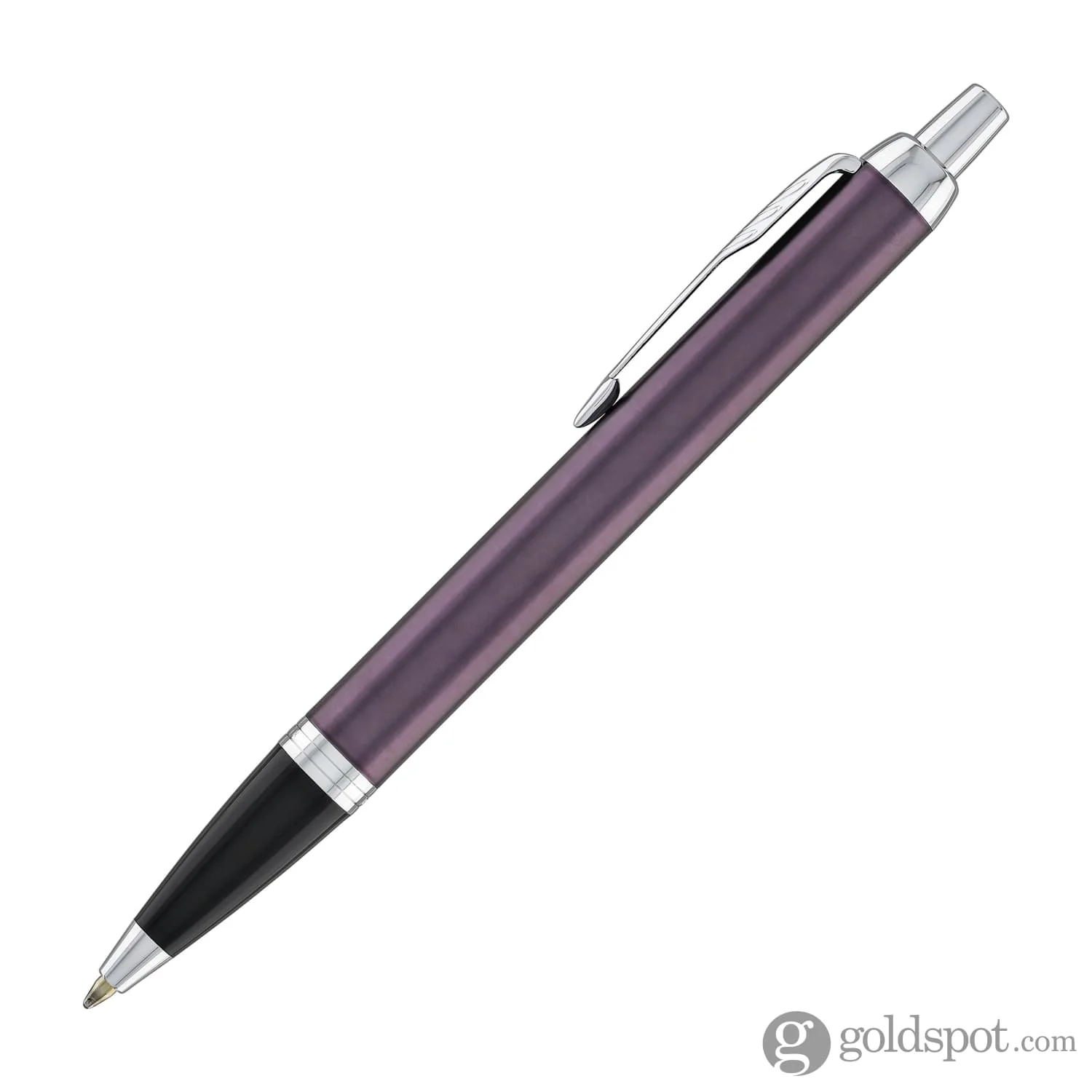 Parker IM Ballpoint Pen in Light Purple with Chrome Trim