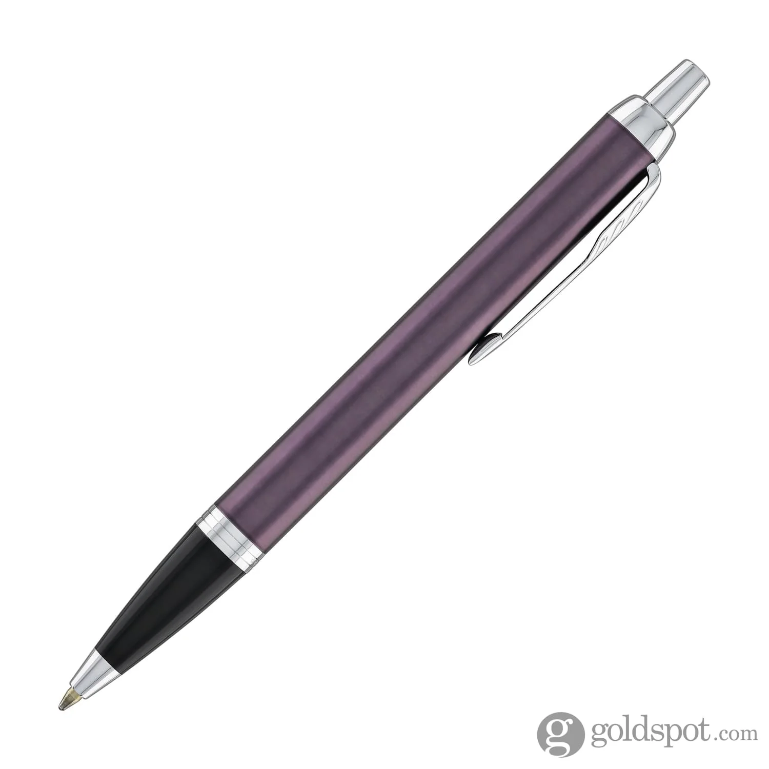 Parker IM Ballpoint Pen in Light Purple with Chrome Trim