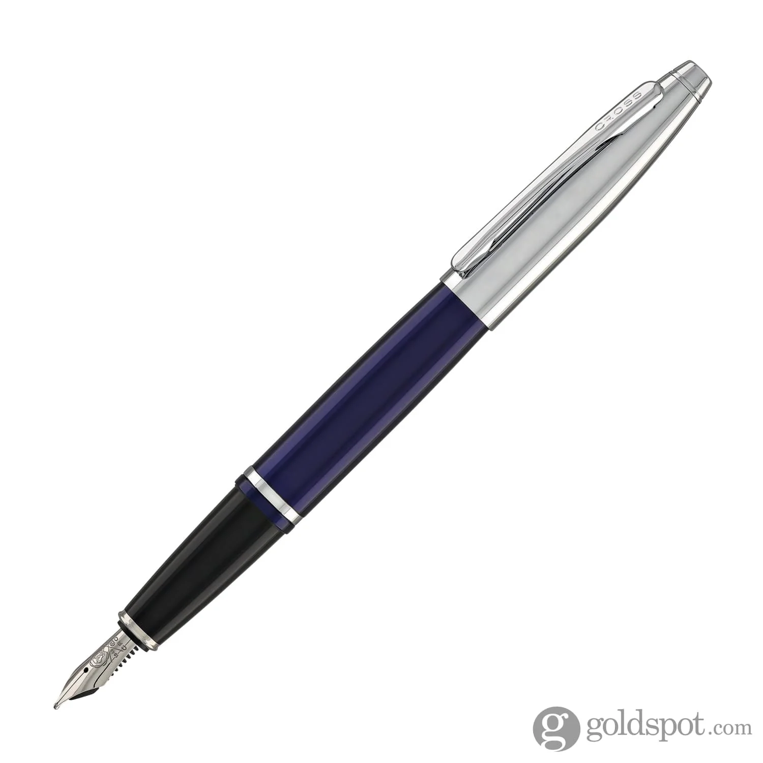 8217-cross-calais-fountain-pen-in-blue-lacquer-medium-point-2.webp Cross Calais Fountain Pen in Blue Lacquer - Medium Point