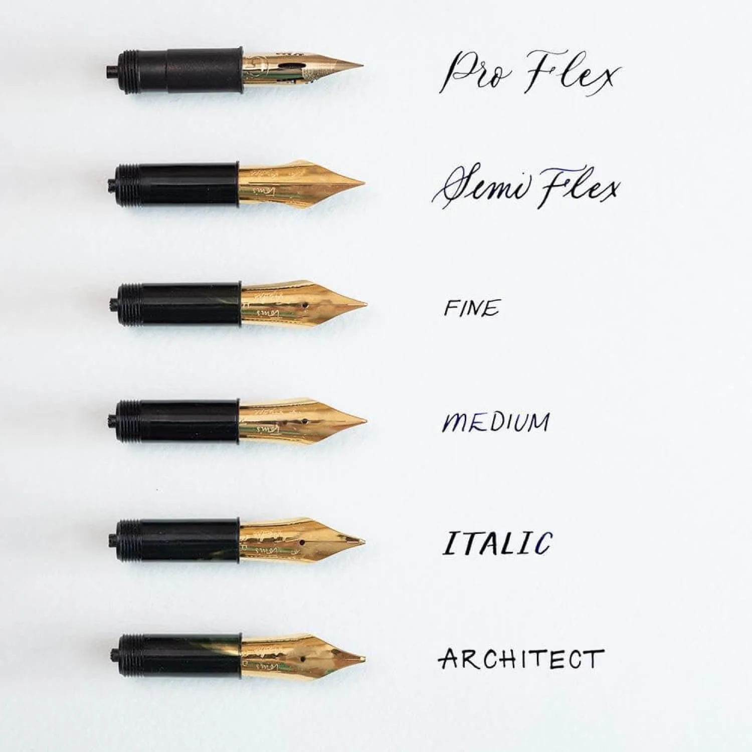 Tom's Studio Fountain Pen Nibs