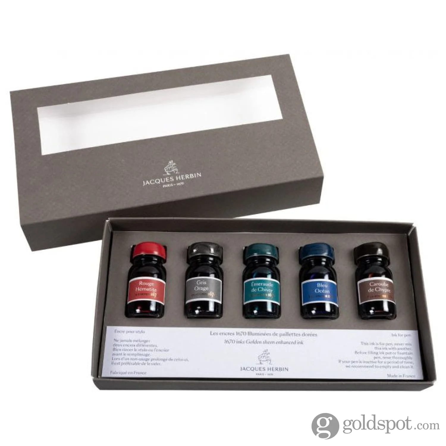 J. Herbin 1670 Anniversary Ink Gift Set - Set of 5