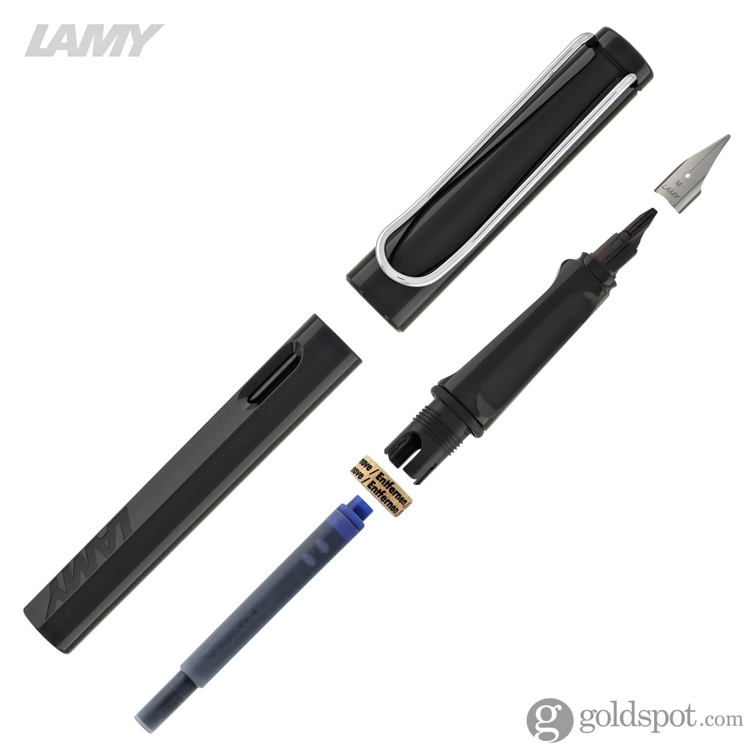 Lamy Safari Fountain Pen in Shiny Black