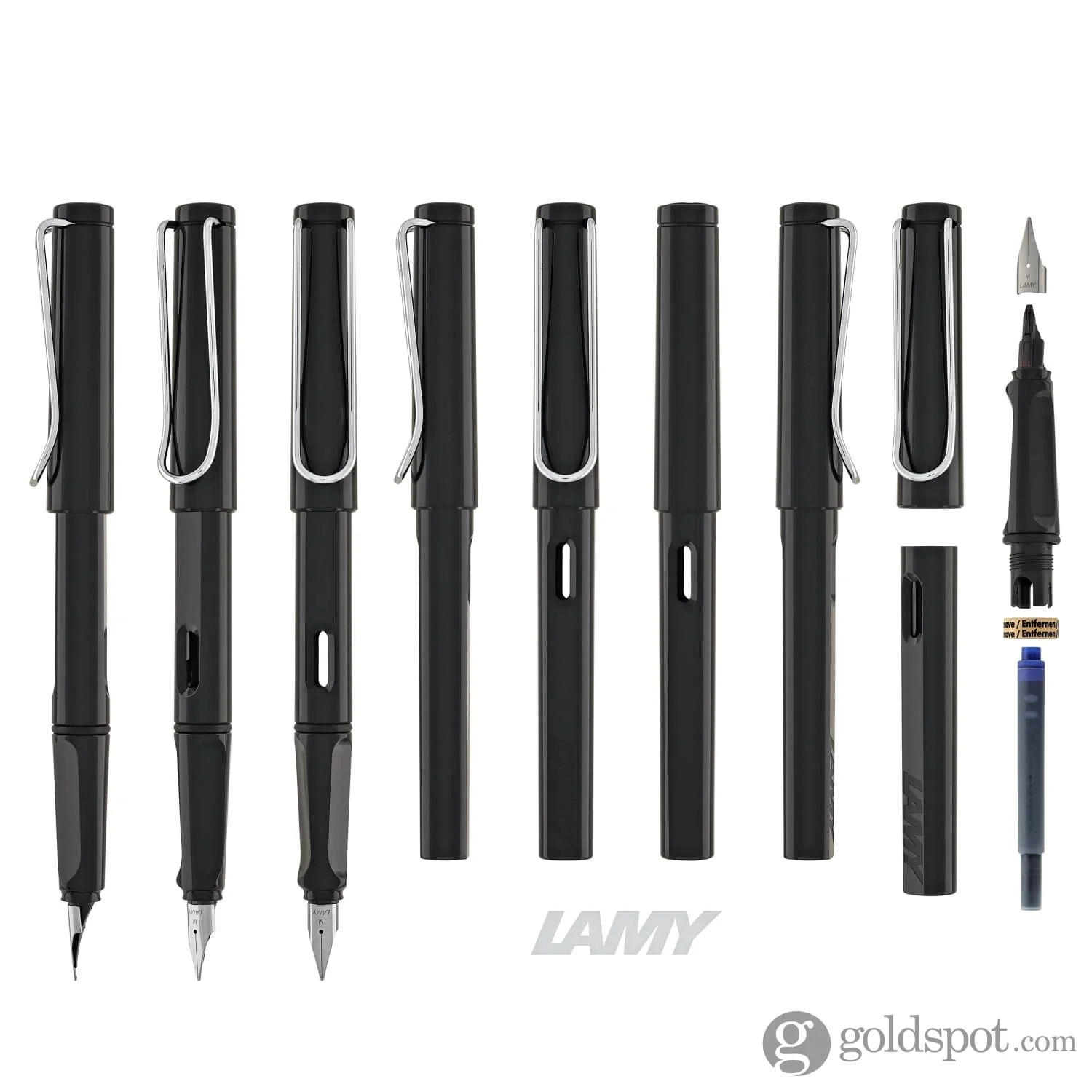 Lamy Safari Fountain Pen in Shiny Black