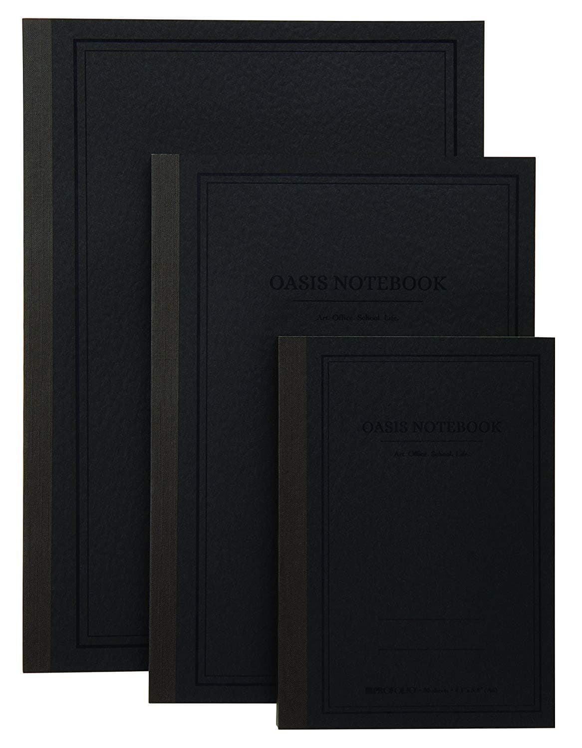8255-itoya-profolio-oasis-lined-notebook-in-charcoal-b5-1.jpg Itoya Profolio Oasis Lined Notebook in Charcoal - B5