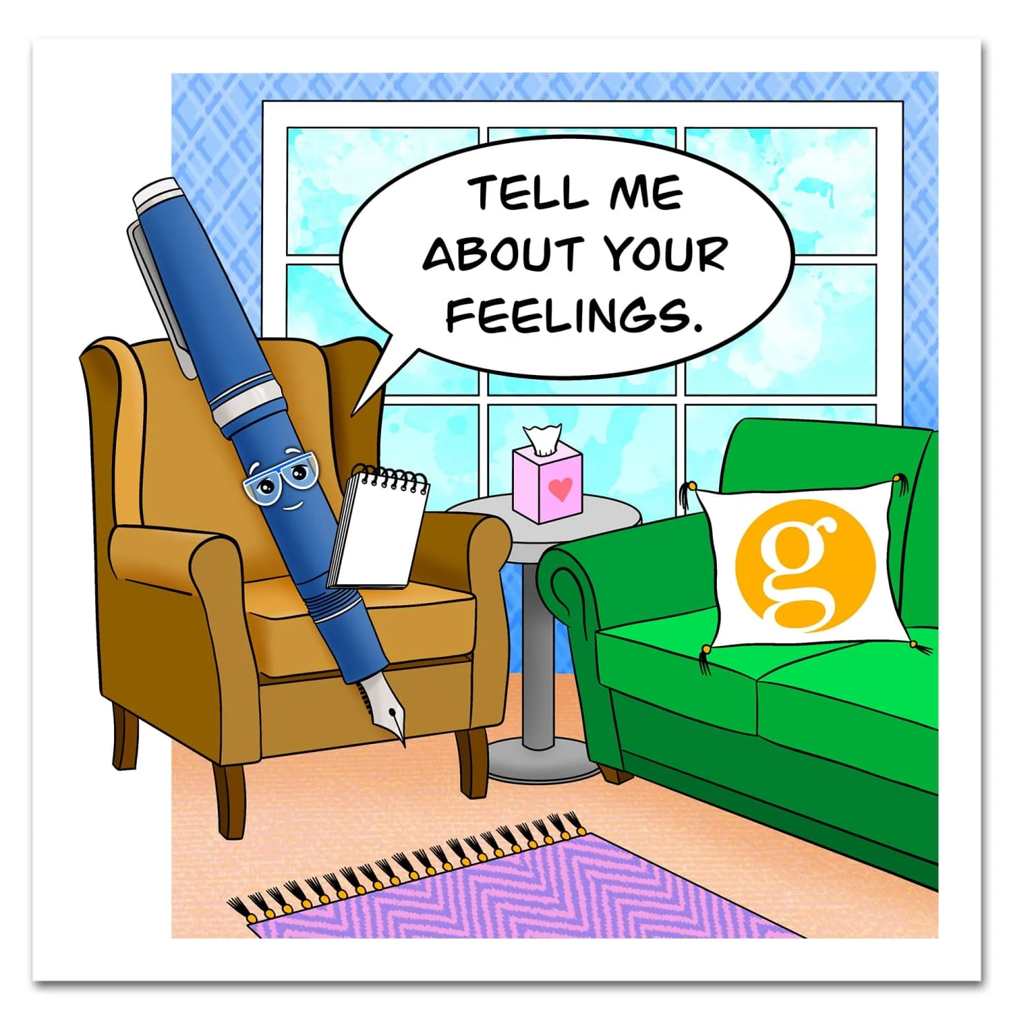 8260-feelings-pen-sticker-by-sugar-turtle-studio-1.webp Feelings Pen Sticker by Sugar Turtle Studio