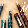 Monteverde USA MVP Fountain Pen in Green Abstracts