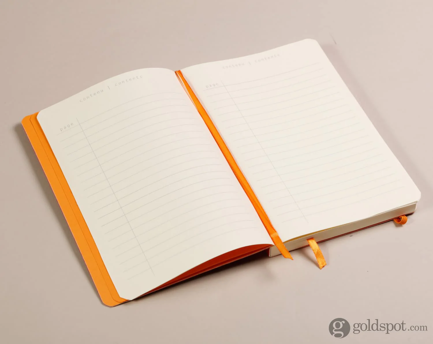 Rhodia Goalbook A5 Dot Grid Notebook in Sapphire Blue - 5.75 x 8.25