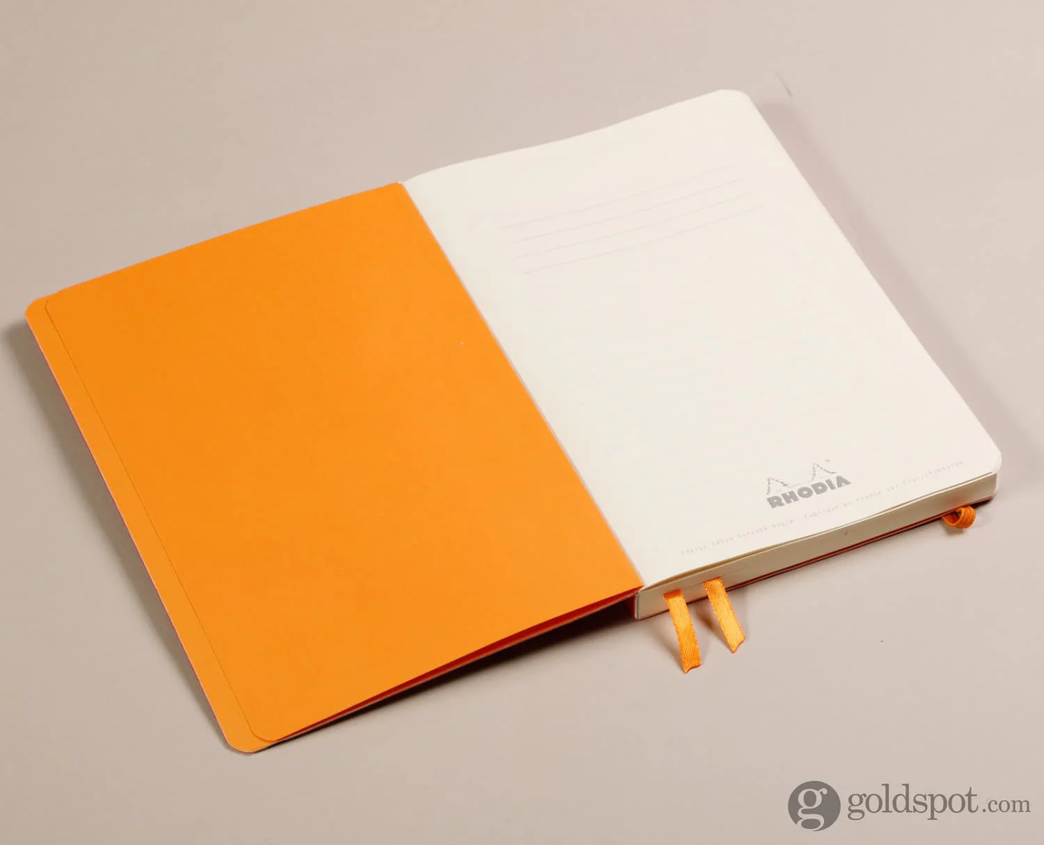 Rhodia Goalbook A5 Dot Grid Notebook in Sapphire Blue - 5.75 x 8.25